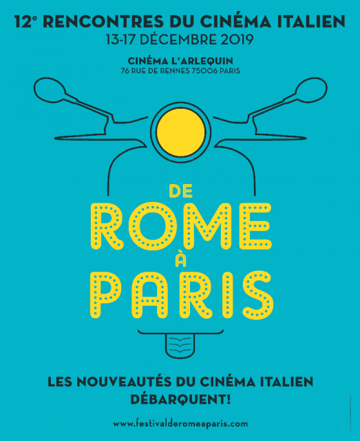 Affiche de Rome à Paris