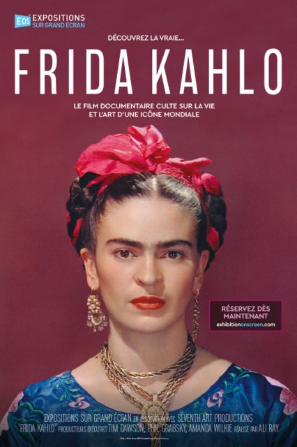 Exposition sur Grand Ecran, Exhibition on Screen, Frida Kahlo