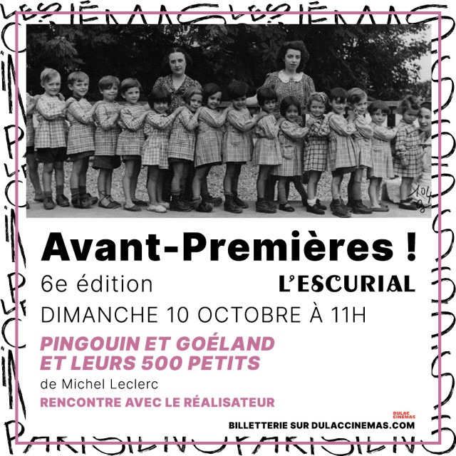 Pingouin et Goelands, Michel Leclerc, Documentaire, Avant-Première