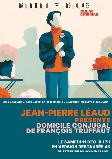 Jean-Pierre Léaud présente Domicile Conjugal au Reflet Médicis
