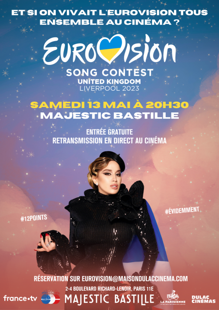 SOIRÉE EUROVISION EN DIRECT AU MAJESTIC BASTILLE