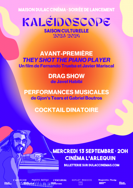 Soirée de lancement de Saison Kaléidoscope 2023 2024