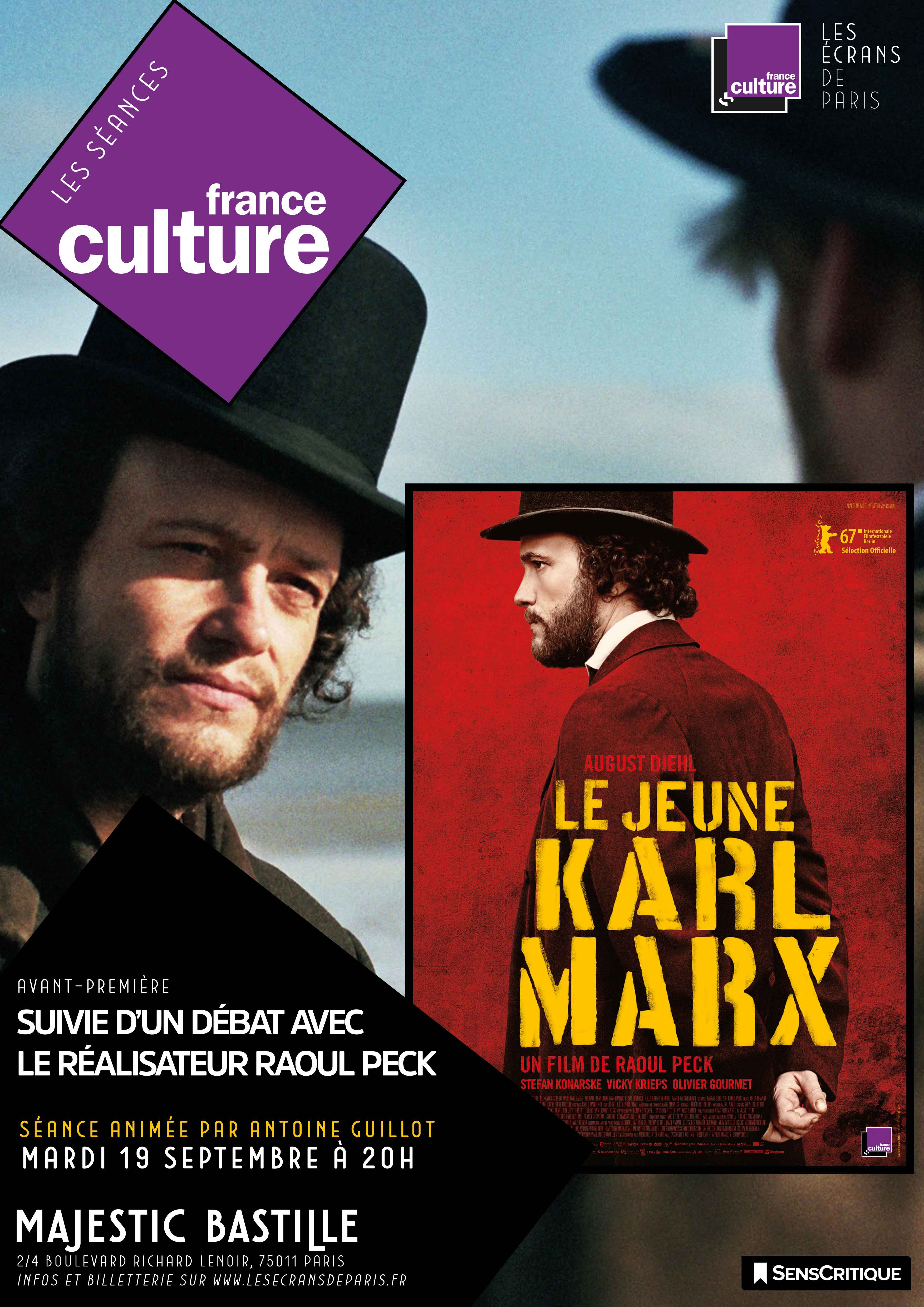 [avantpremière] Le jeune KARL MARX Dulac Cinémas