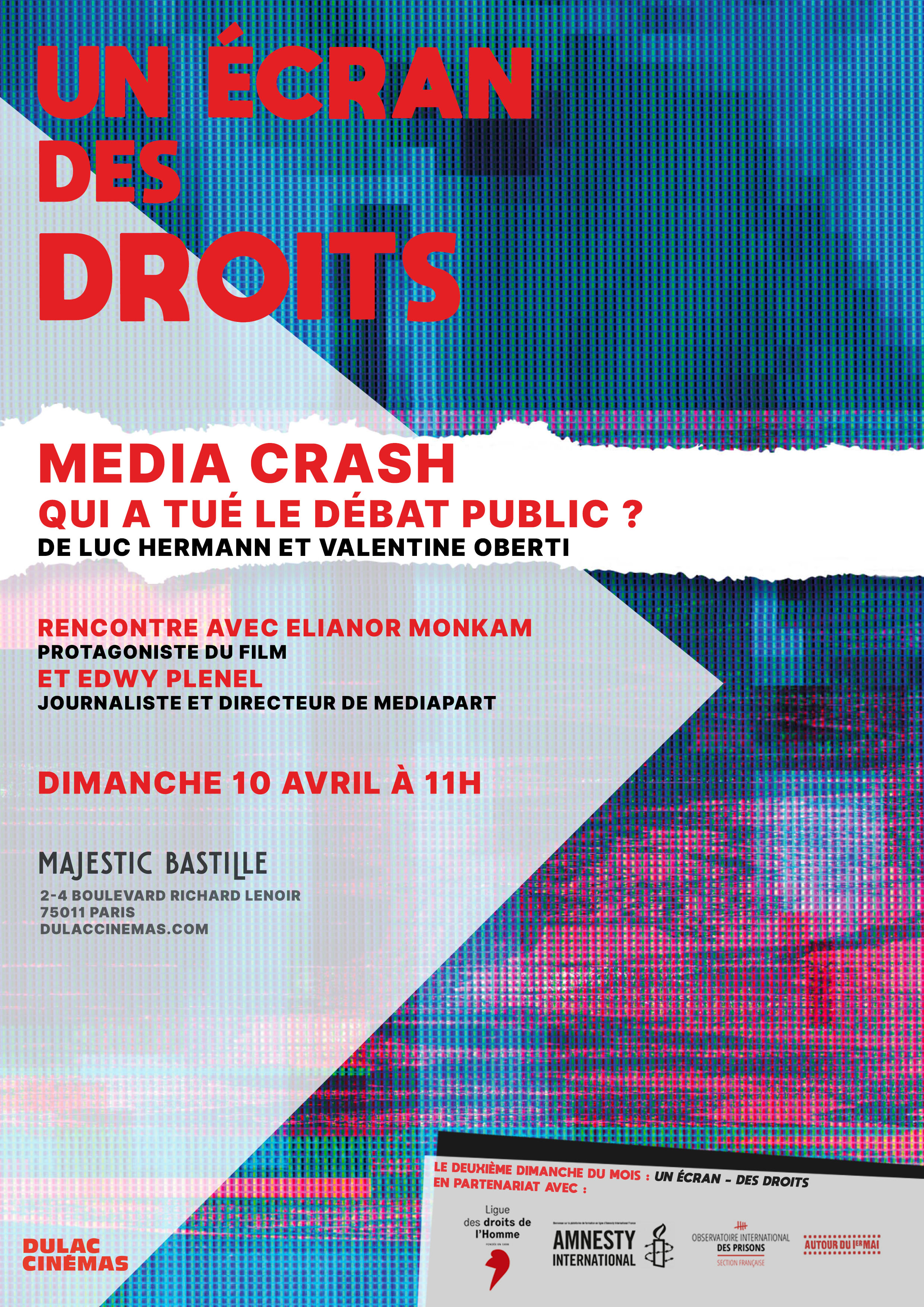 UN ÉCRAN DES DROITS : MEDIA CRASH