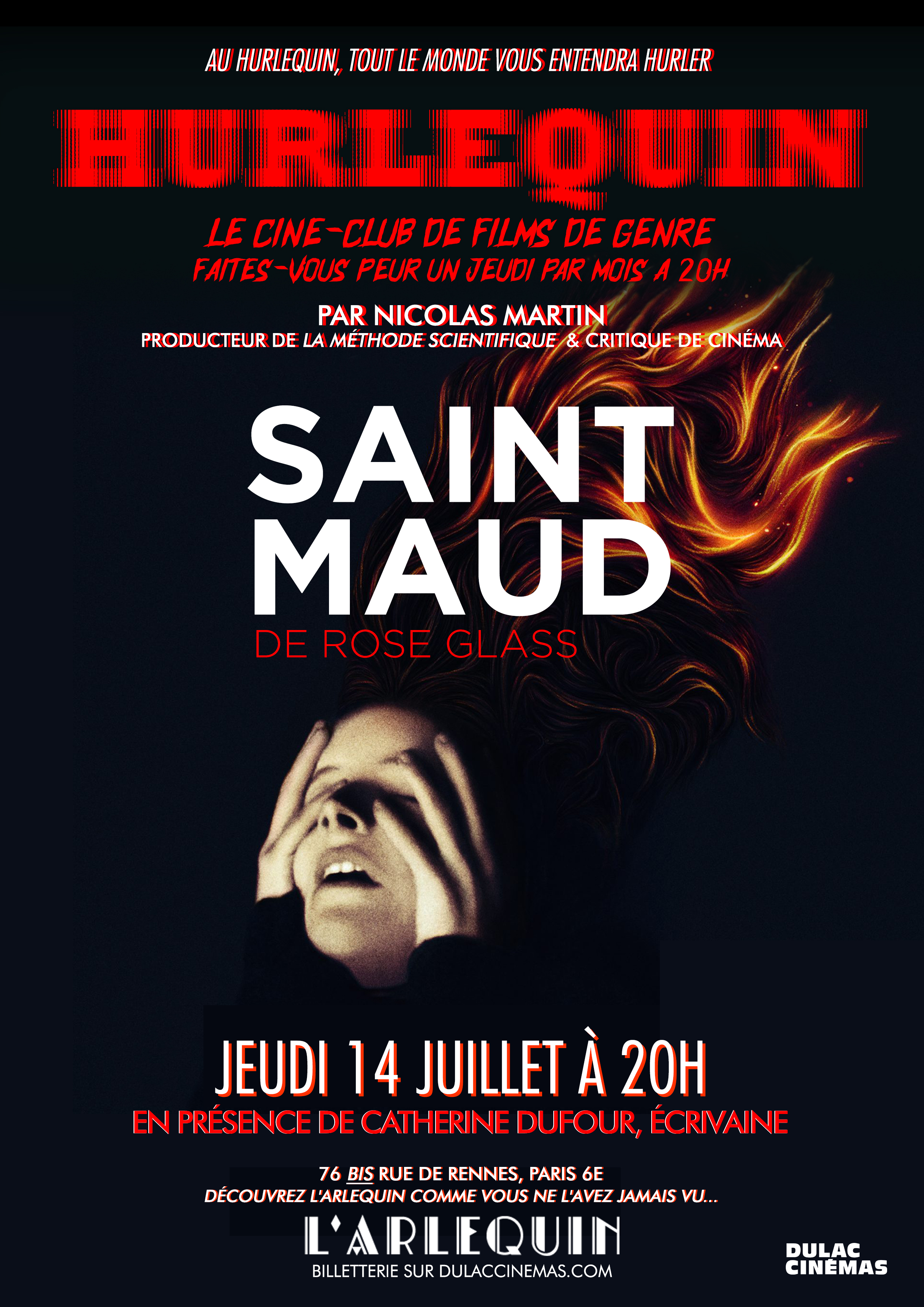 HURLEQUIN #3 : SAINT MAUD de Rose Glass 