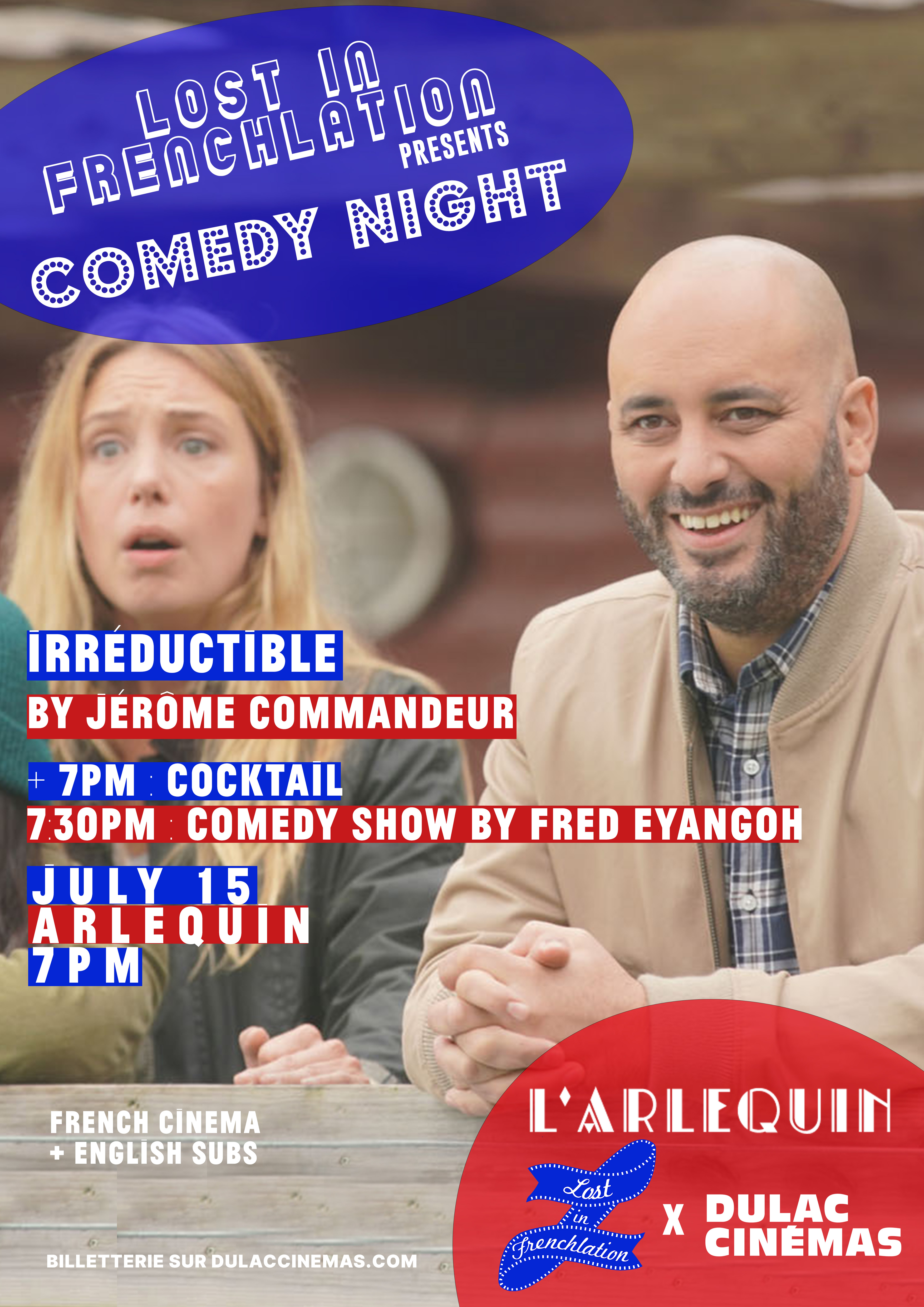 LOST IN FRENCHLATION COMEDY NIGHT : Irréductible 