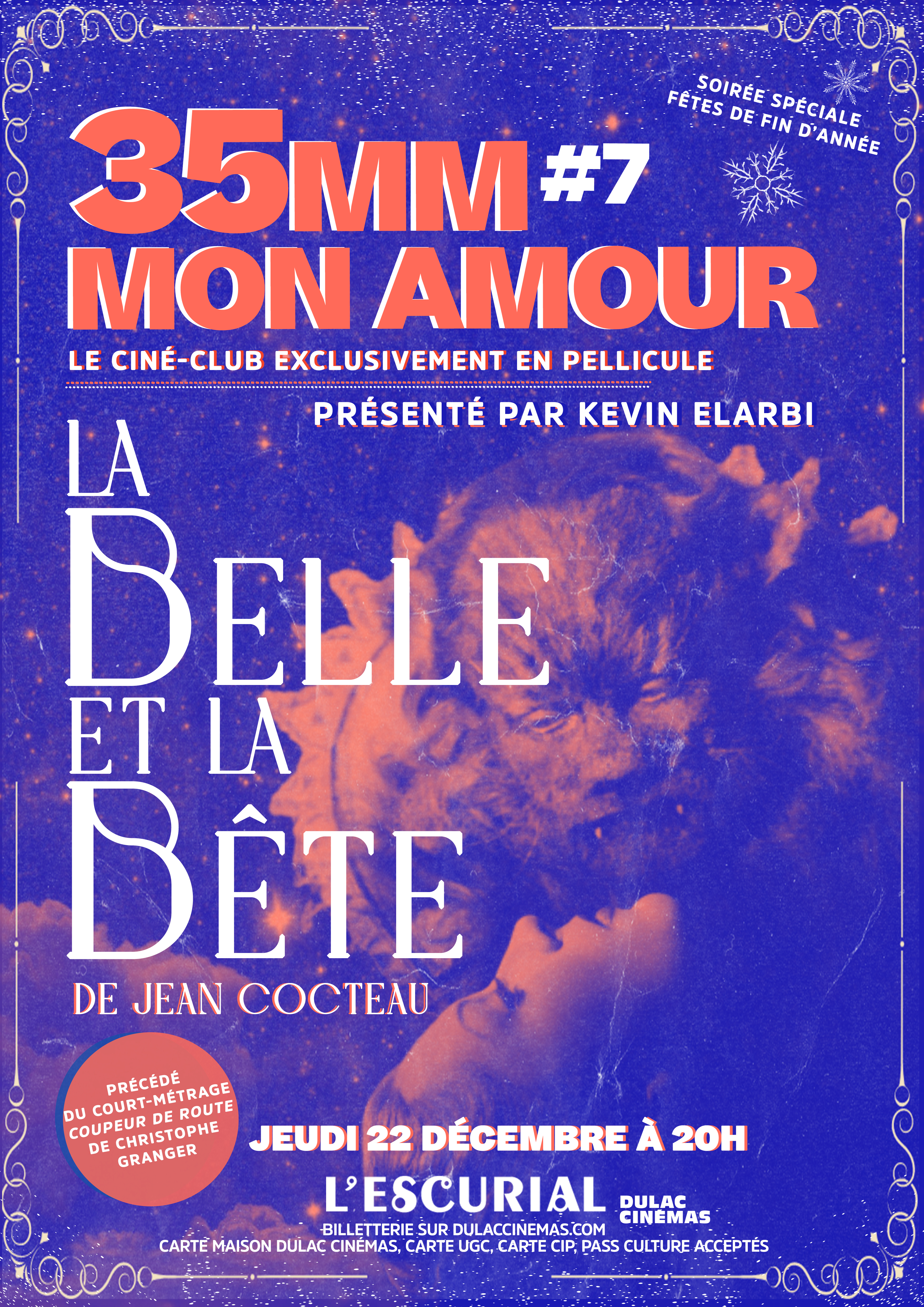 35MM MON AMOUR #7 : La Belle et la Bête de Jean Cocteau