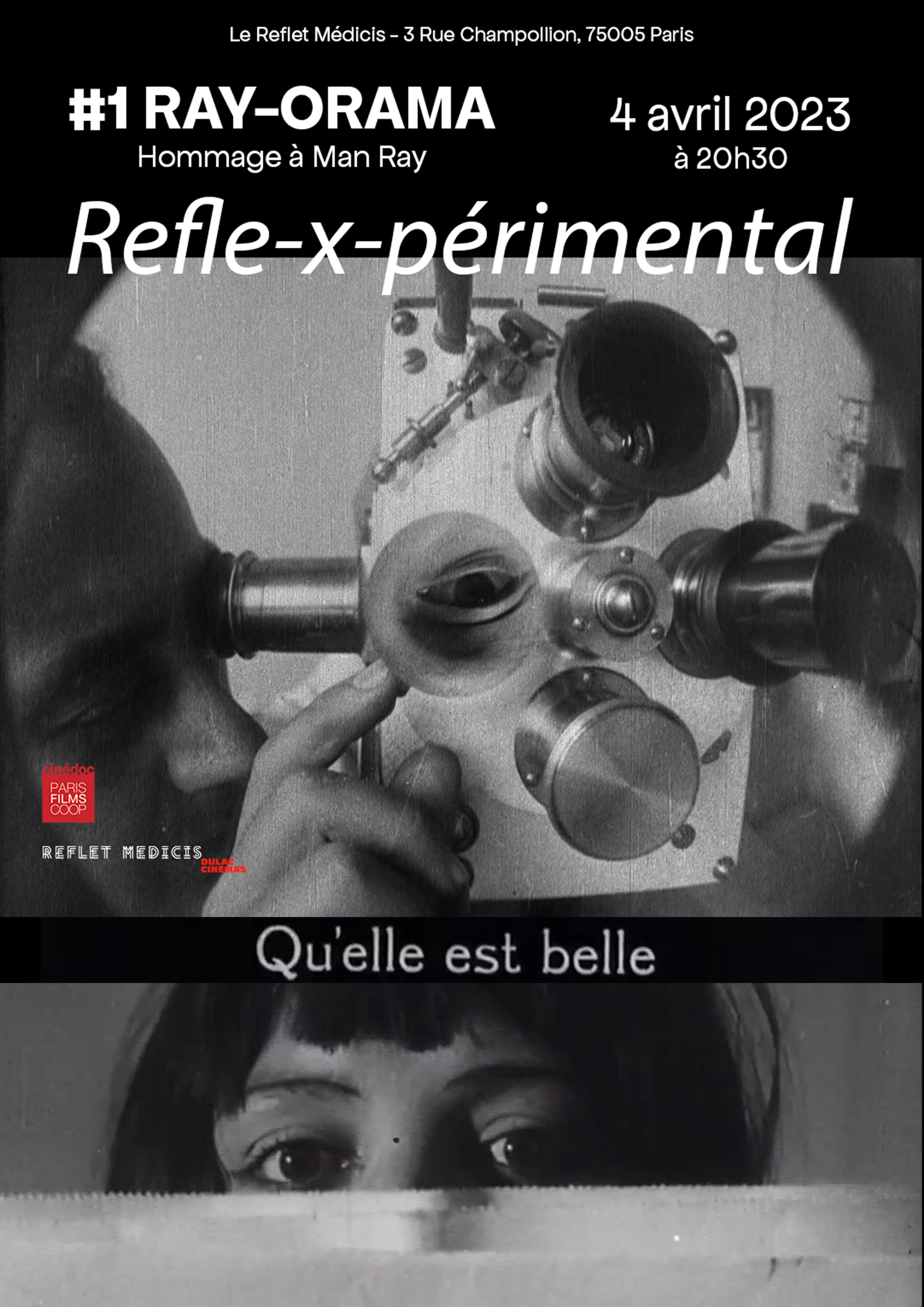 REFLE-X-PÉRIMENTAL, le ciné-club expérimental de Cinédoc au Reflet