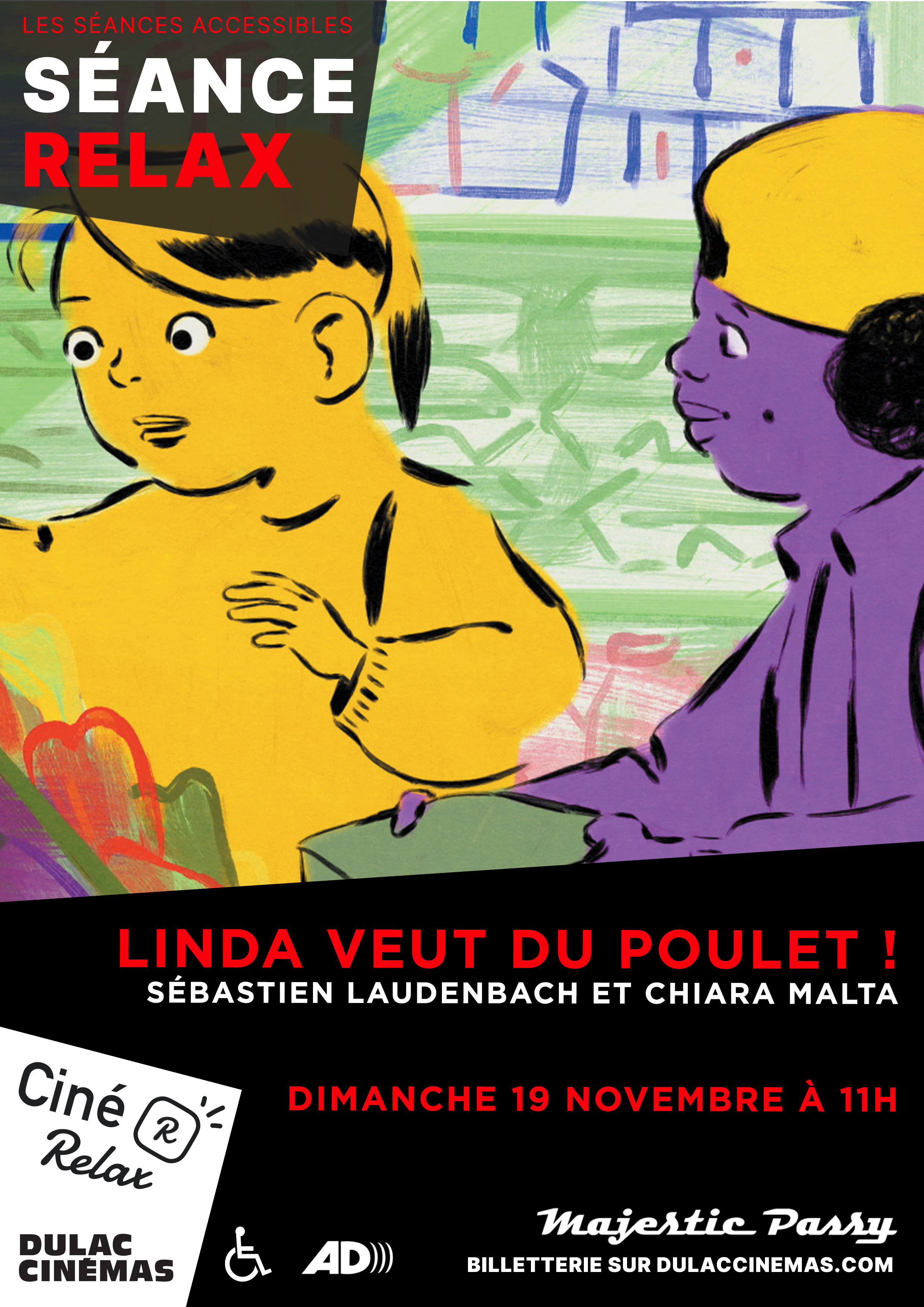 Séance Relax : Linda veut du poulet !