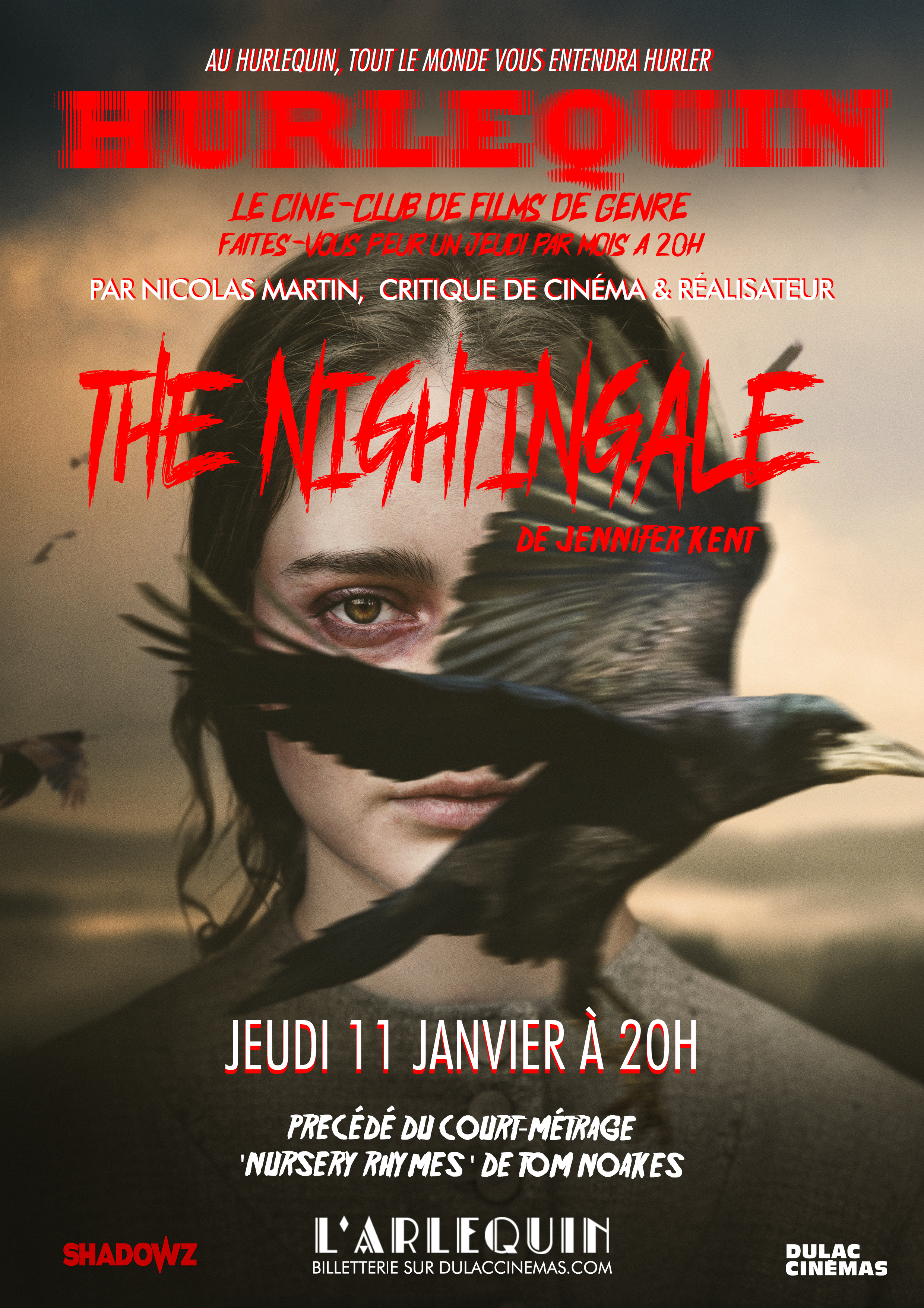 HURLEQUIN THE NIGHTINGALE DE JENNIFER KENT