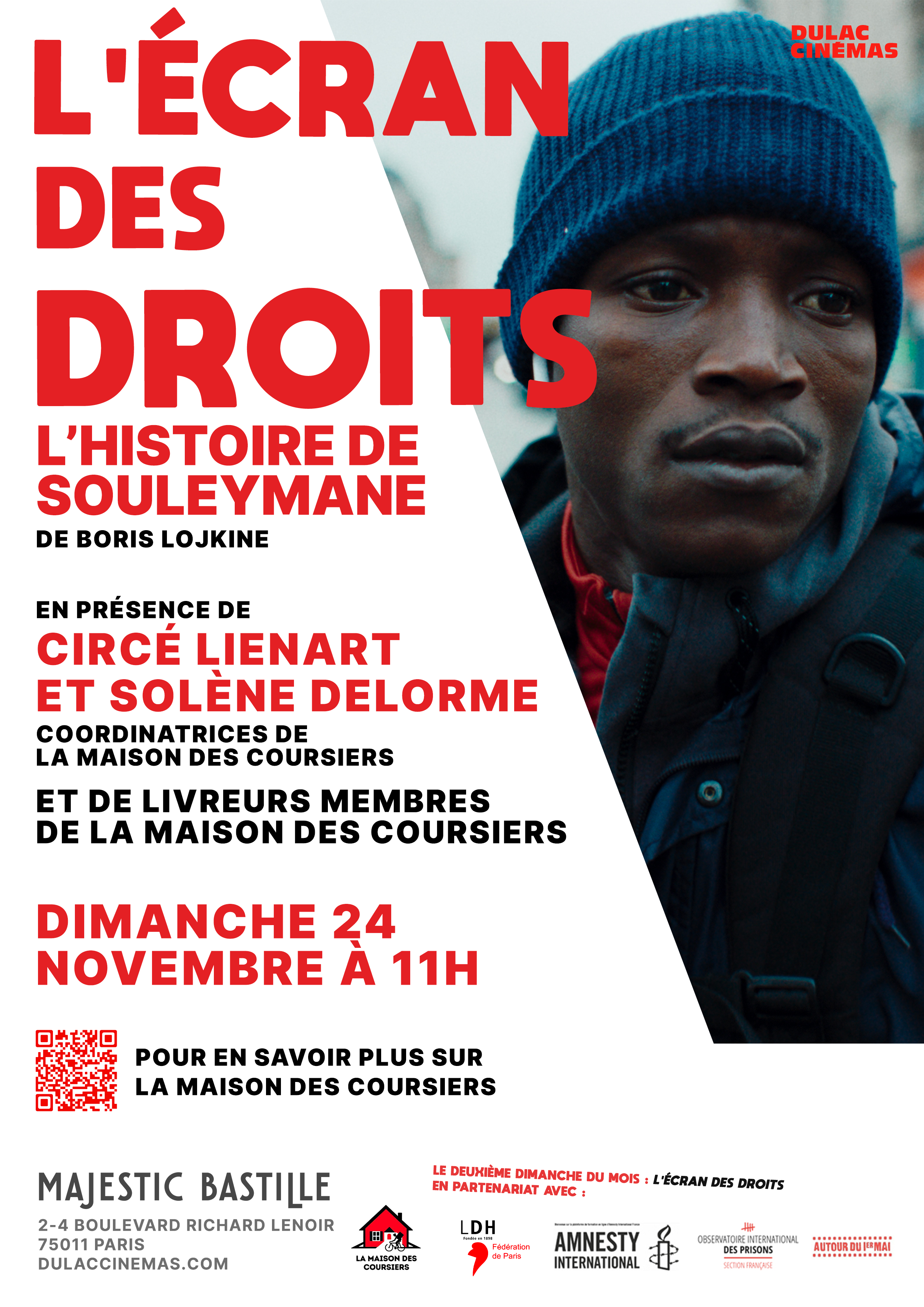 L'Écran des droits : L'Histoire de Souleymane de Boris Lojkine