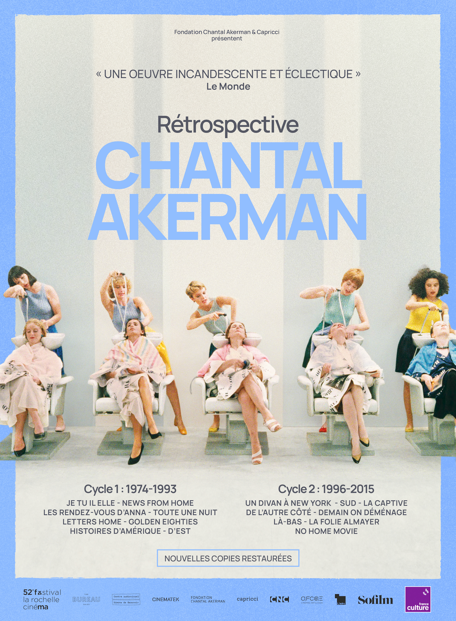 RÉTROSPECTIVE CHANTAL AKERMAN - Cycle 2 au Reflet Médicis