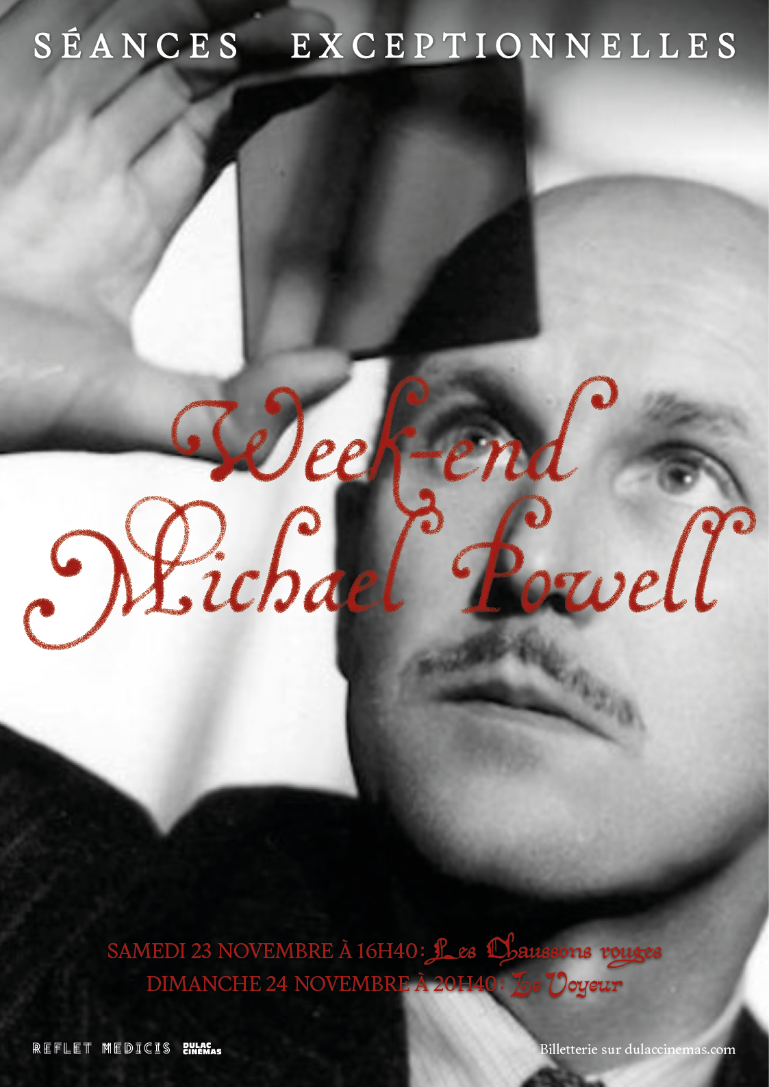 Affiche du week-end Michael Powell