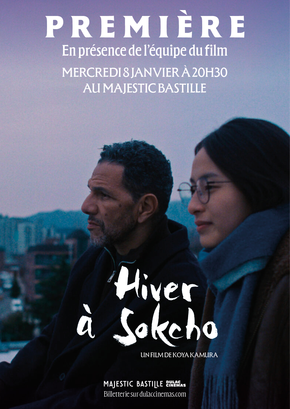 Affiche de la première du film Hiver à Sokcho