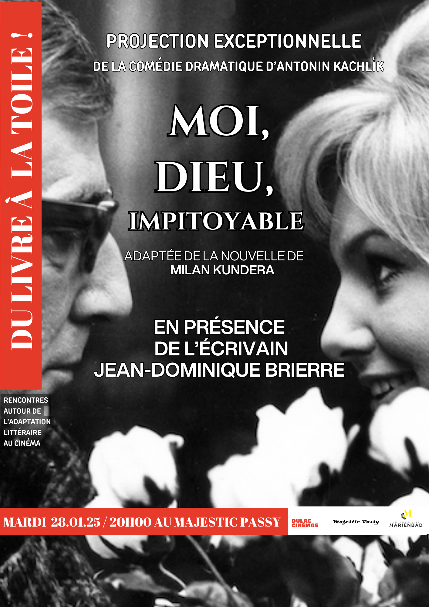 DU LIVRE À LA TOILE #2 MOI, DIEU IMPITOYABLE en présence de l'écrivain Jean-Dominique Brierre