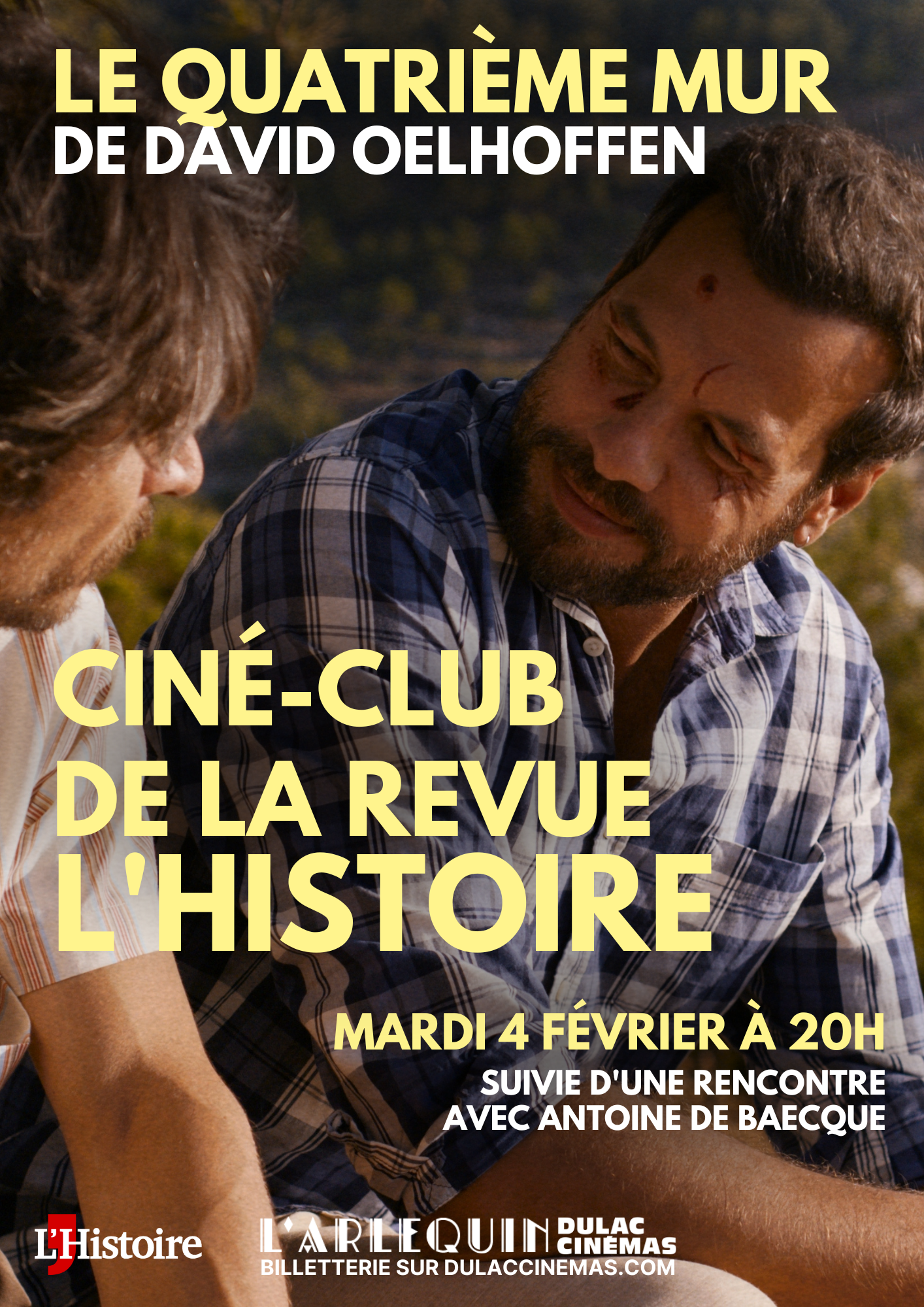 Affiche du ciné-club de la revue l'Histoire