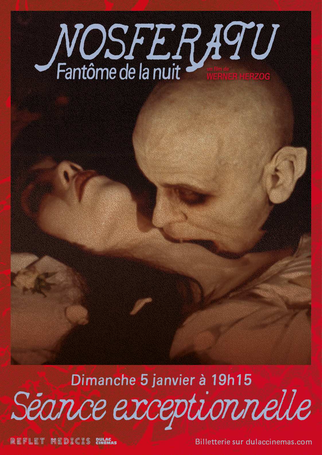 Affiche séance exceptionnelle Nosferatu