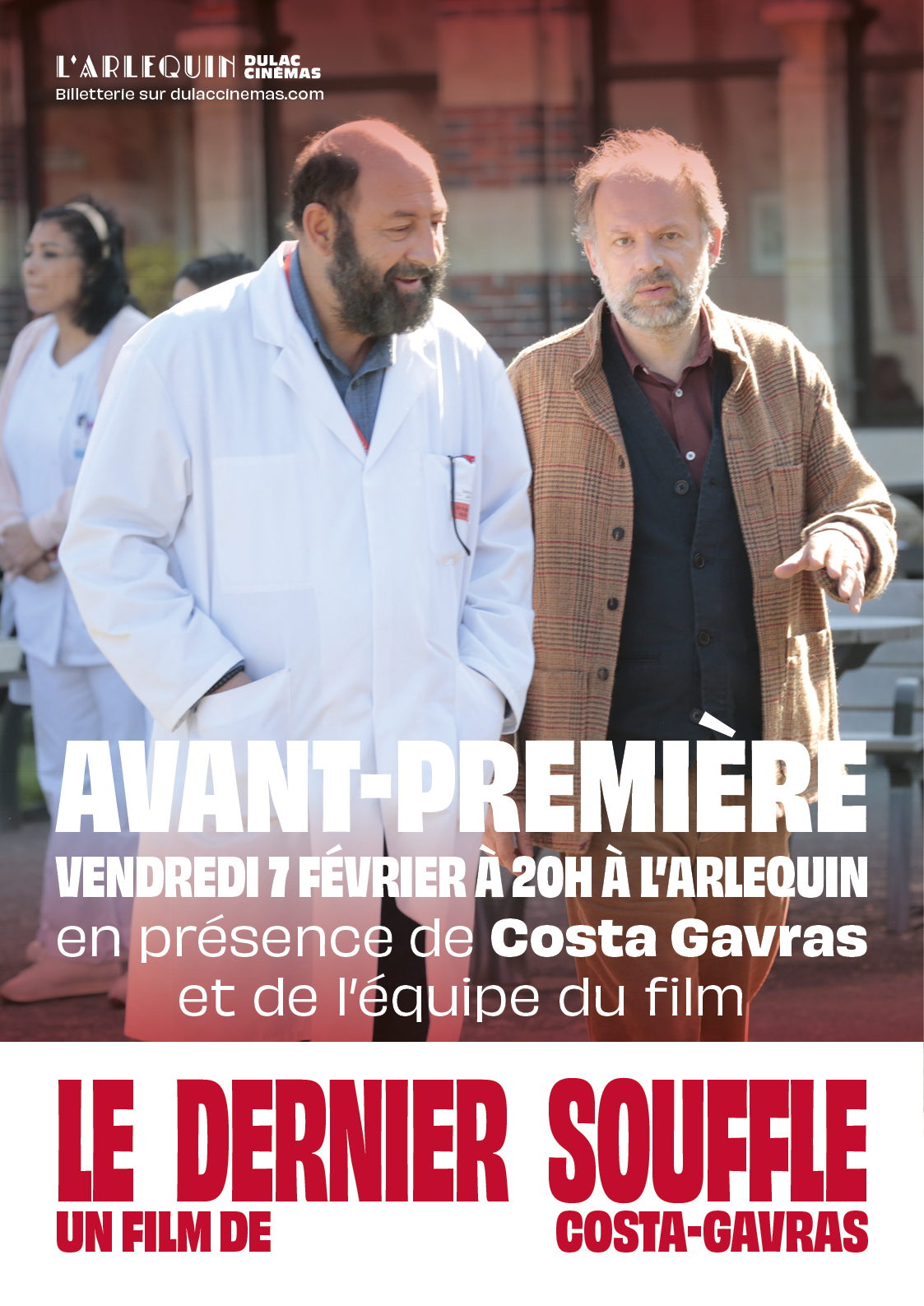 Affiche de l'avant-première du Dernier souffle