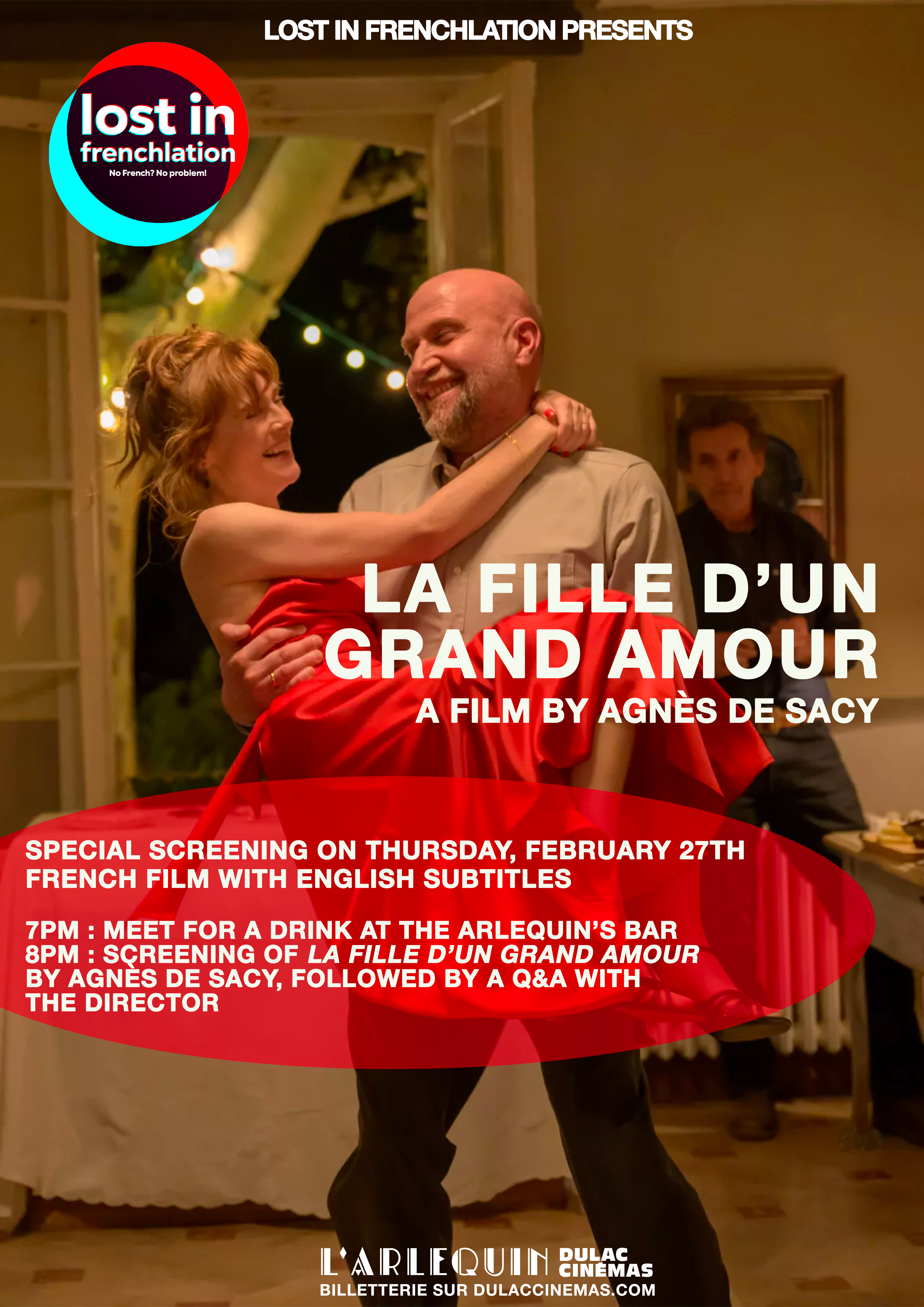 Affiche Lost in frenchlation La fille d'un grand amour