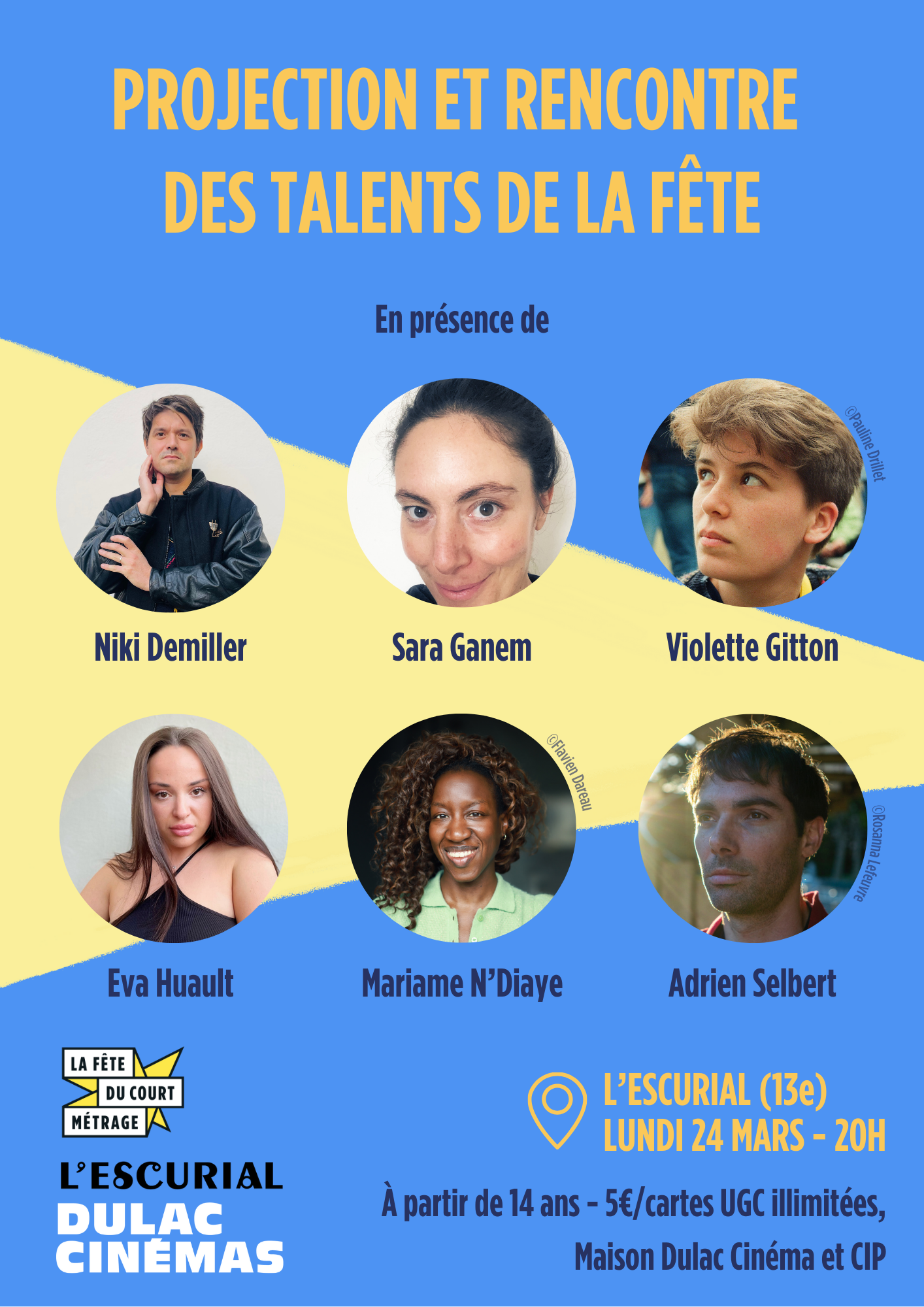 La Fête du court métrage 2025 : TALENTS D'AUJOURD'HUI projection & rencontre avec les cinéastes