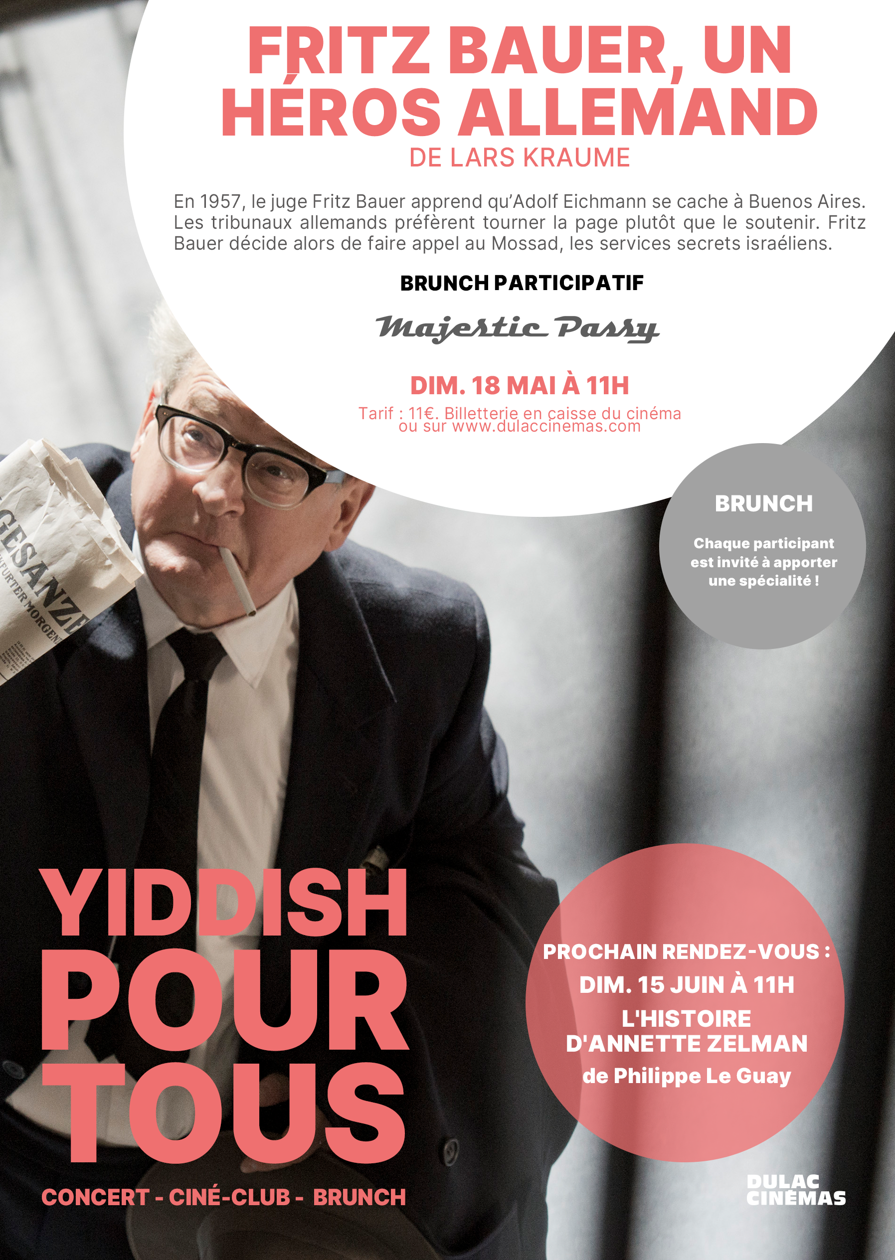 Affiche Yiddish Pour Tous