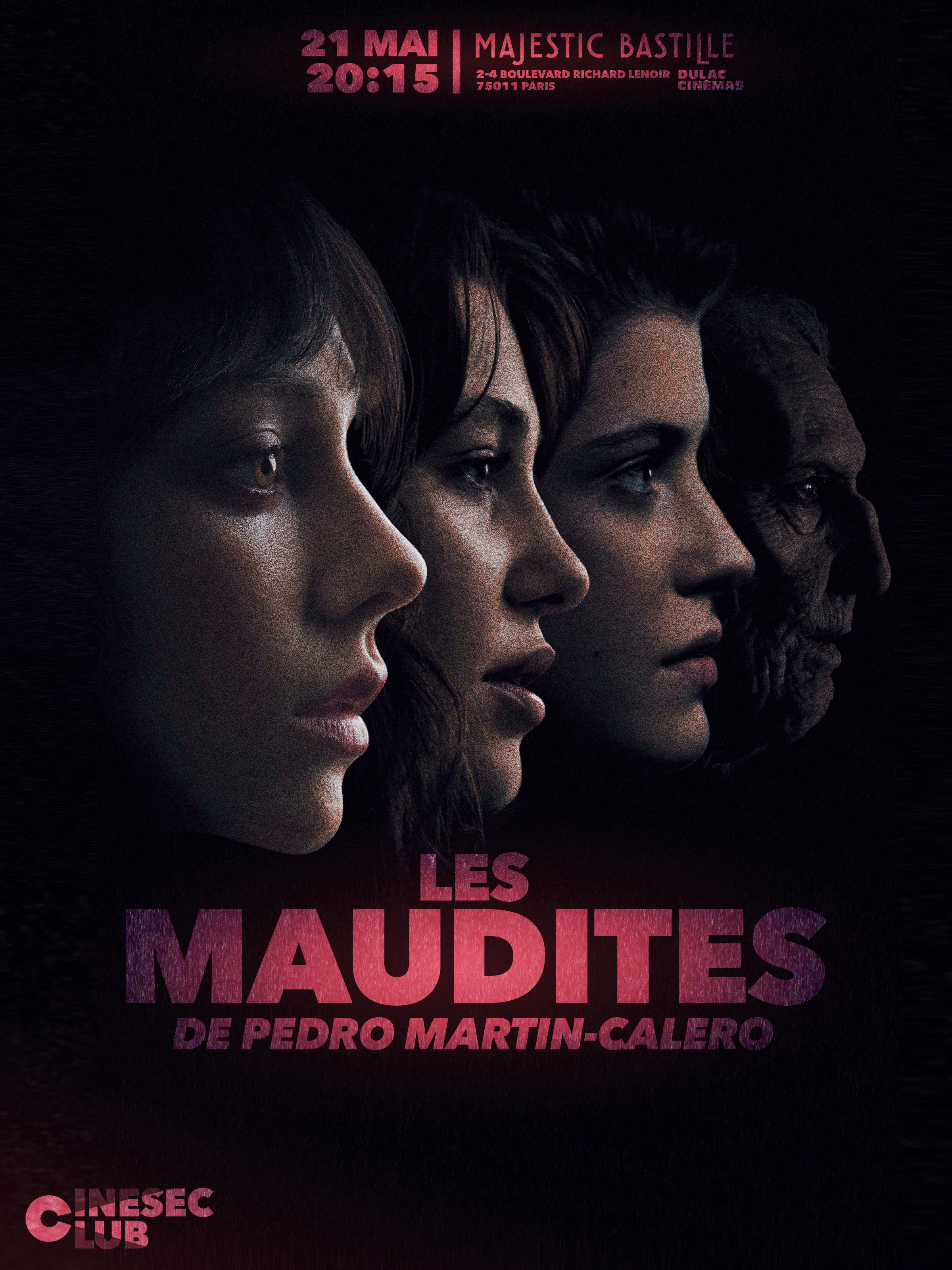 affiche Les Maudites