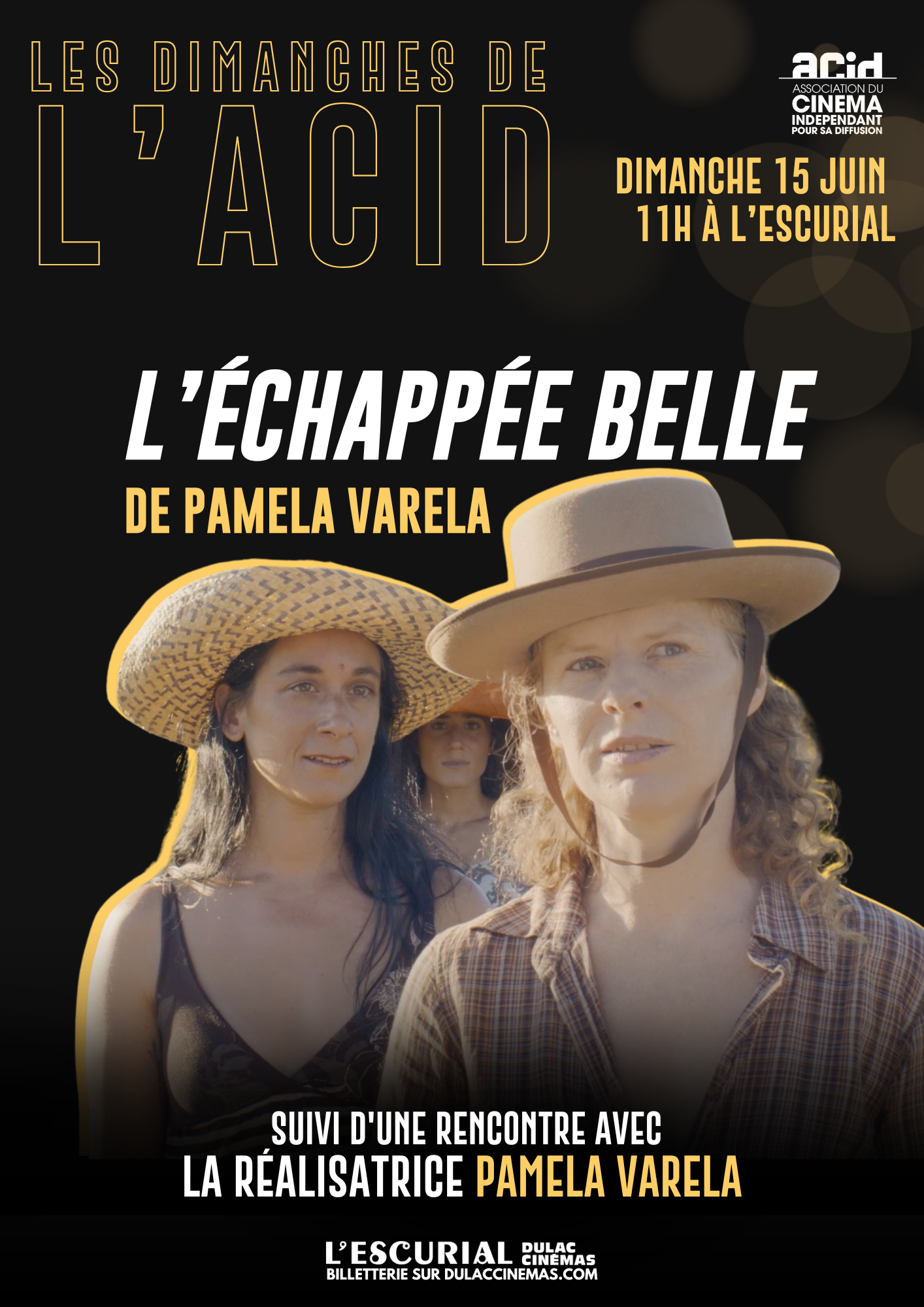Les Dimanches de l'ACID : L'ÉCHAPPÉE BELLE suivi d'une rencontre avec la réalisatrice Pamela Varela