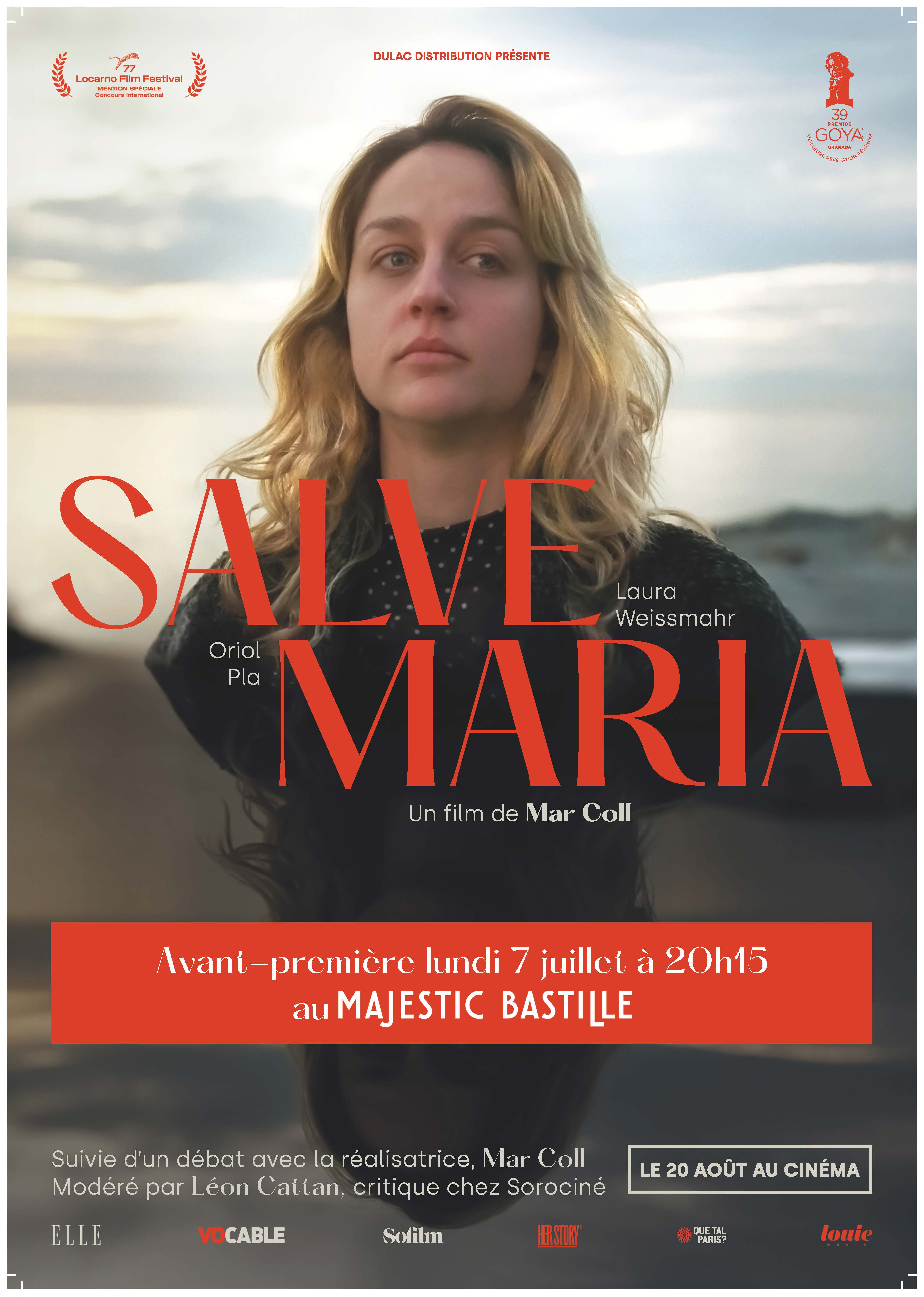 Avant-première SALVE MARIA de Mar Coll, en présence de la réalisatrice