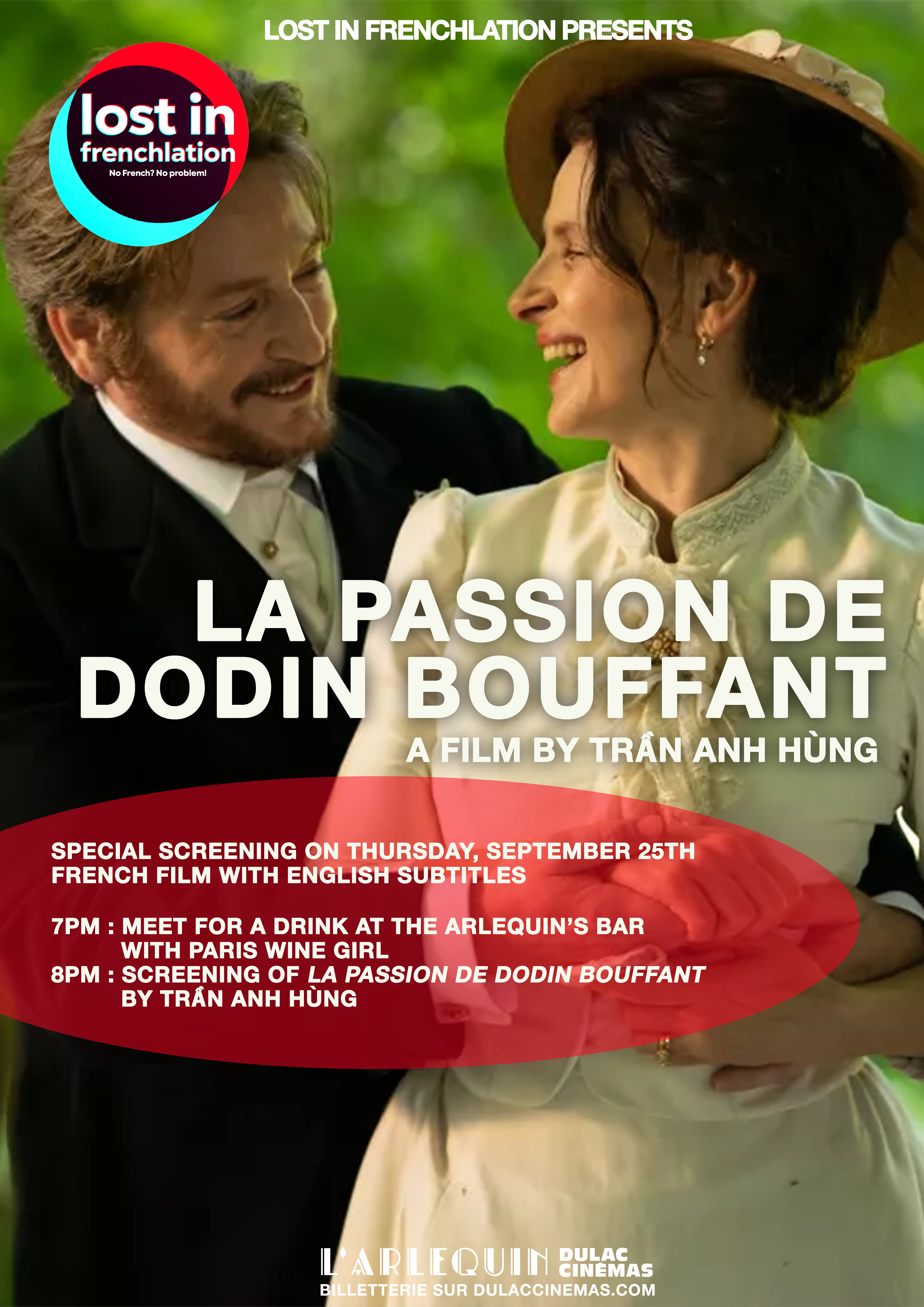 Lost in frenchlation : La Passion de Dodin Bouffant by Trần Anh Hùng, with Paris Wine Girl