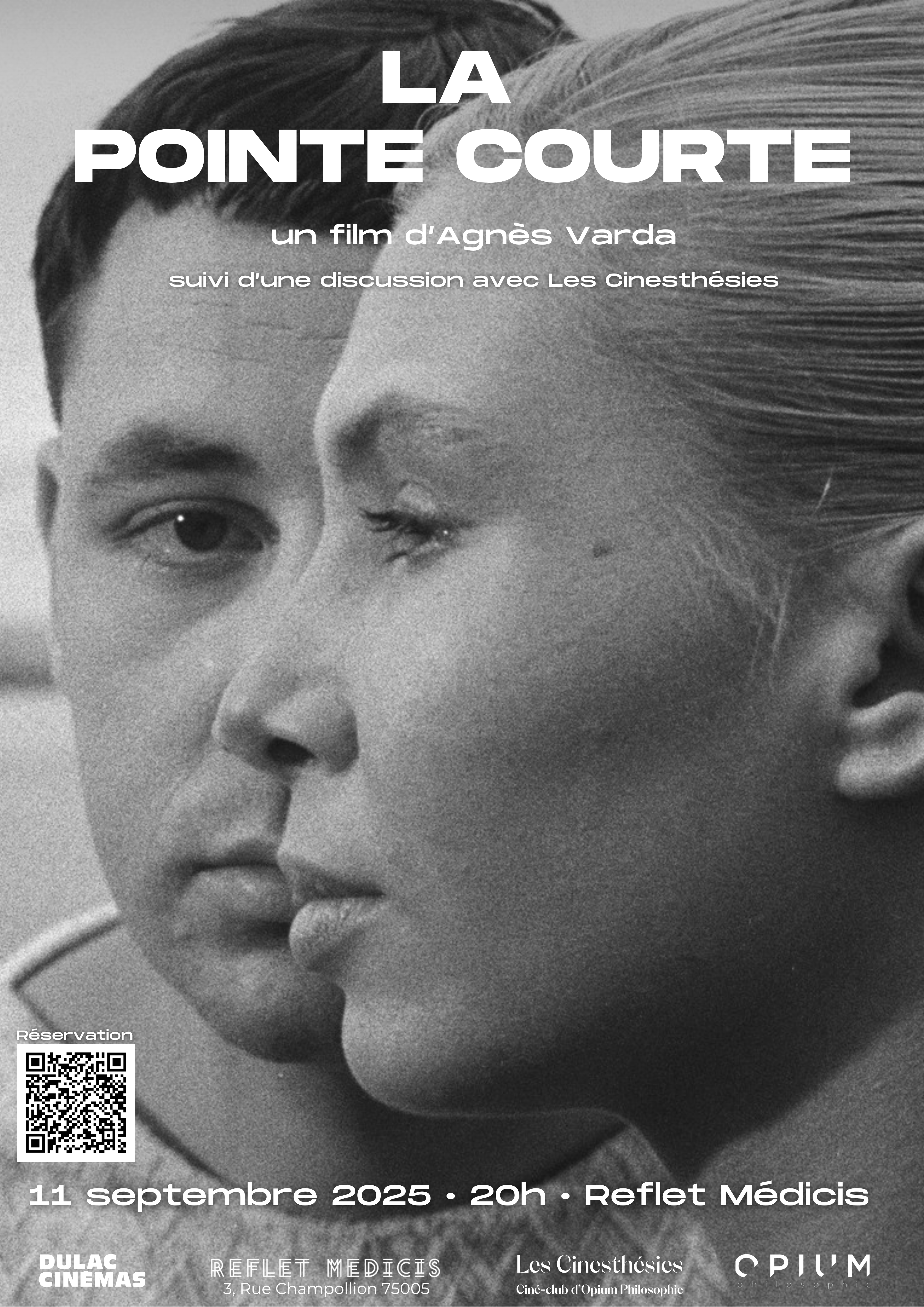 Les Cinesthésies : LA POINTE COURTE d'Agnès Varda suivi d'une discussion avec Opium Philosophie