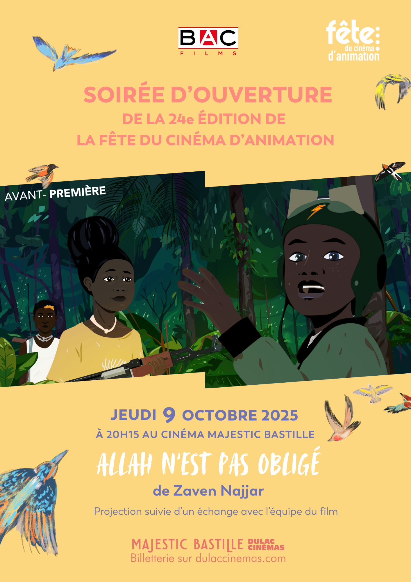 Soirée d'ouverture de la Fête du cinéma d'animation 2025 de l'AFCA : ALLAH N'EST PAS OBLIGÉ de Zaven Najjar, suivi d'une discussion avec le réalisateur et l'équipe du film