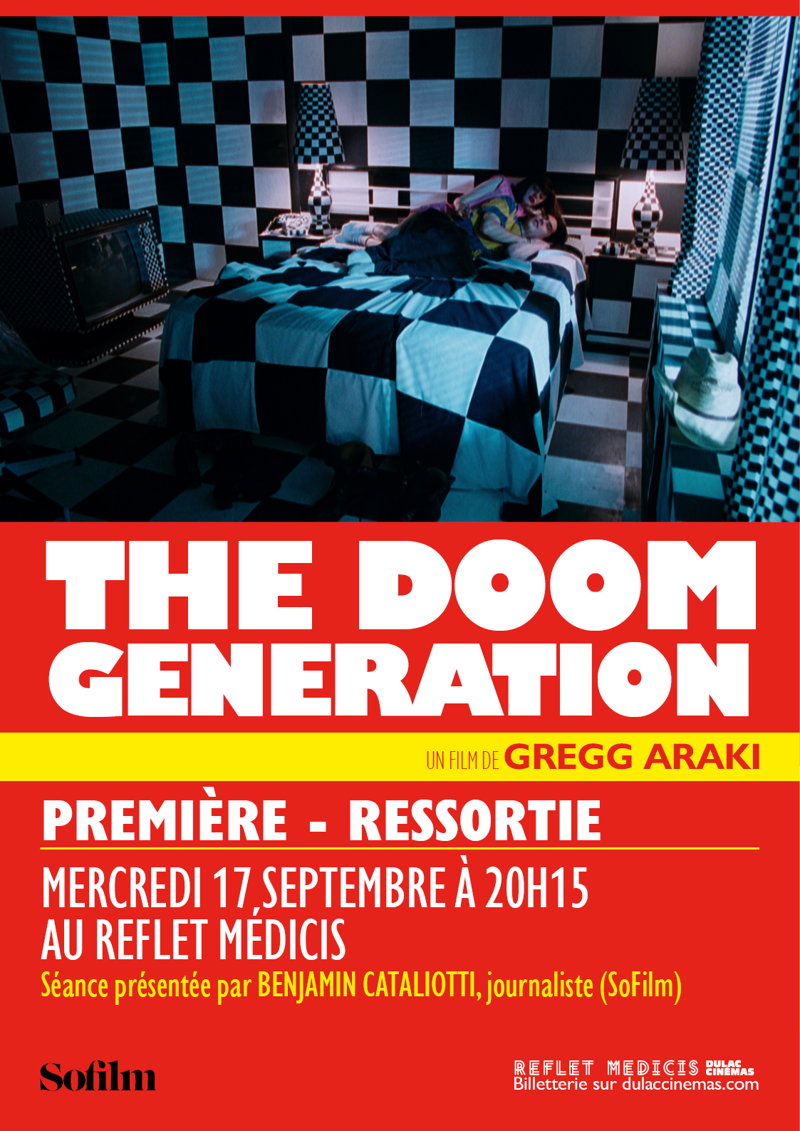 Première - Ressortie : THE DOOM GENERATION de Gregg Araki, présentée par Benjamin Cataliotti