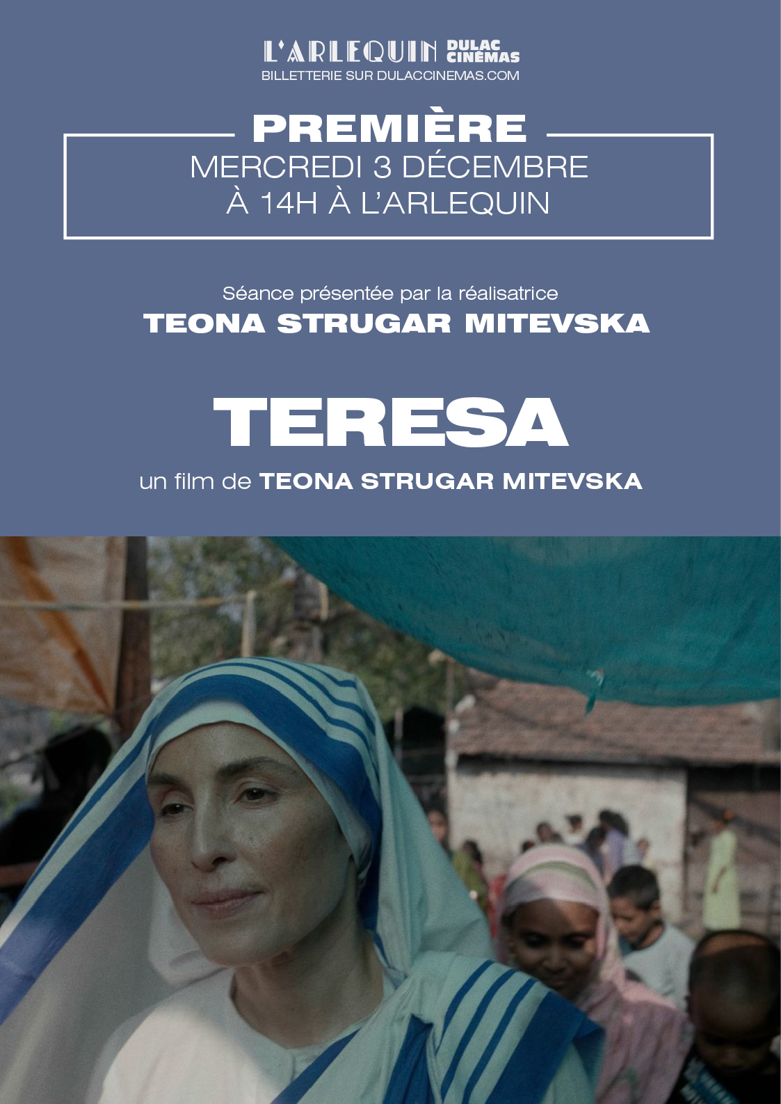 PREMIÈRE : TERESA de Teona Strugar Mitevska, séance présentée par la réalisatrice