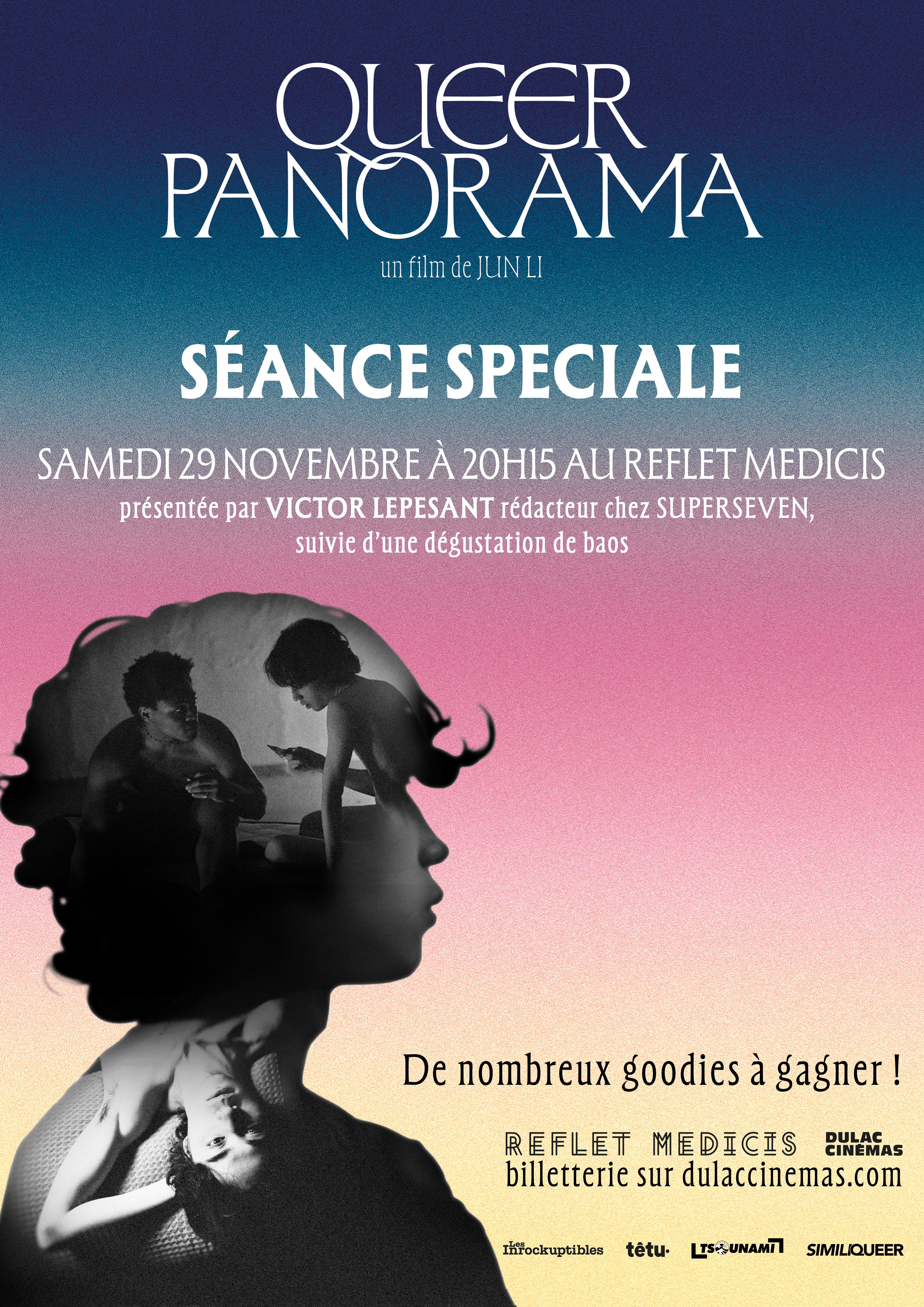 Séance spéciale avec SuperSeven : QUEERPANORAMA de Jun Li suivi d'une dégustation de baos
