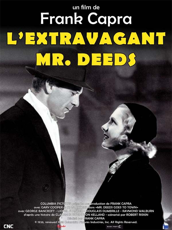 L'extravagant Mr Deeds, Franck Capra, Olivier Minne