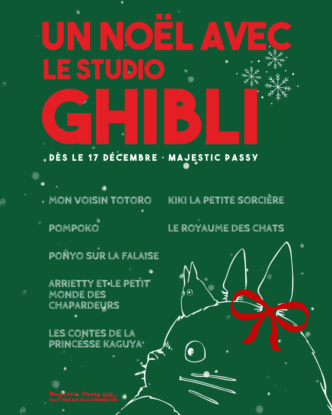 Un Noël avec le studio Ghibli 