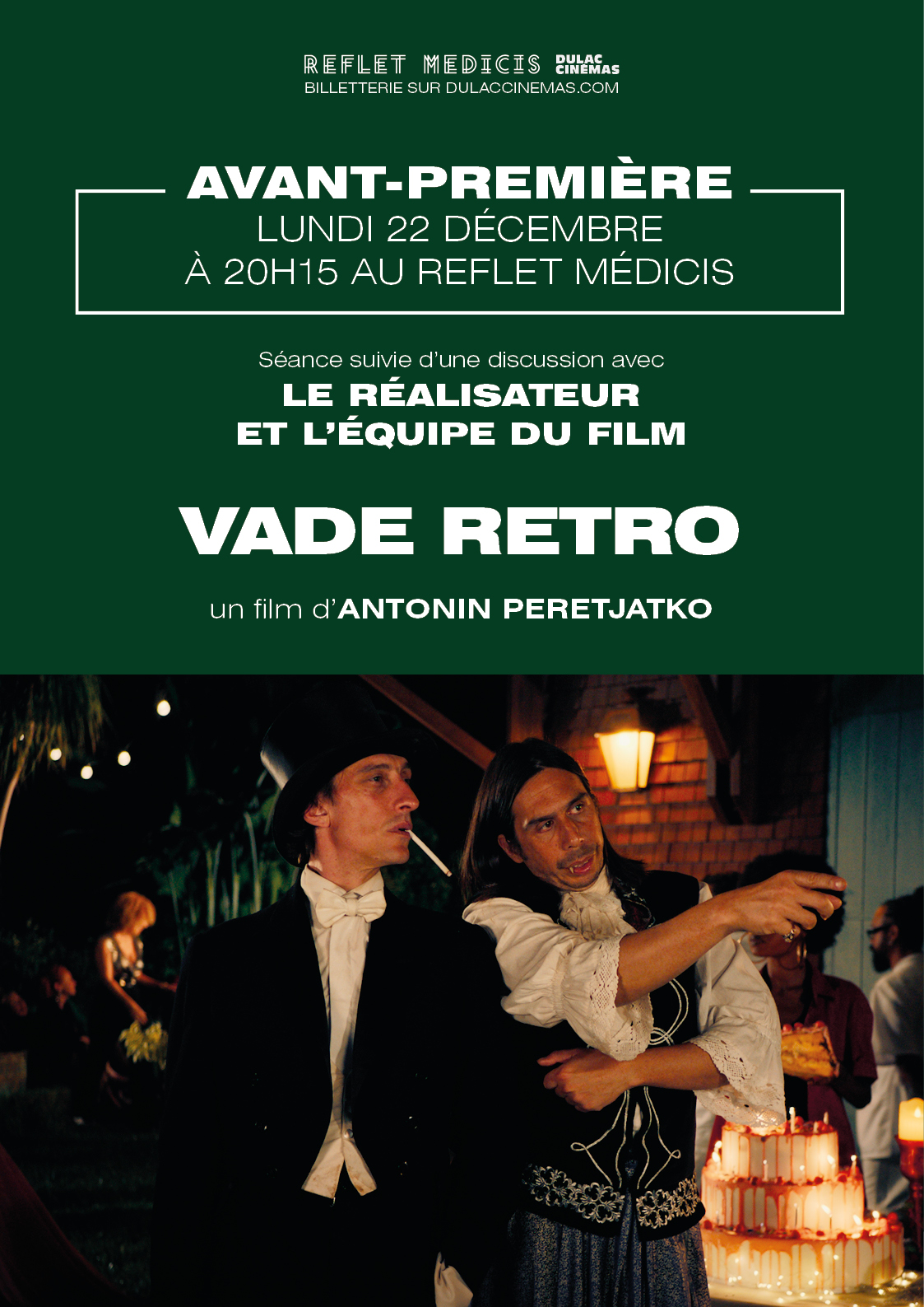 AVANT-PREMIÈRE : VADE RETRO d'Antonin Peretjatko, suivi d'une discussion avec le réalisateur et l'équipe du film