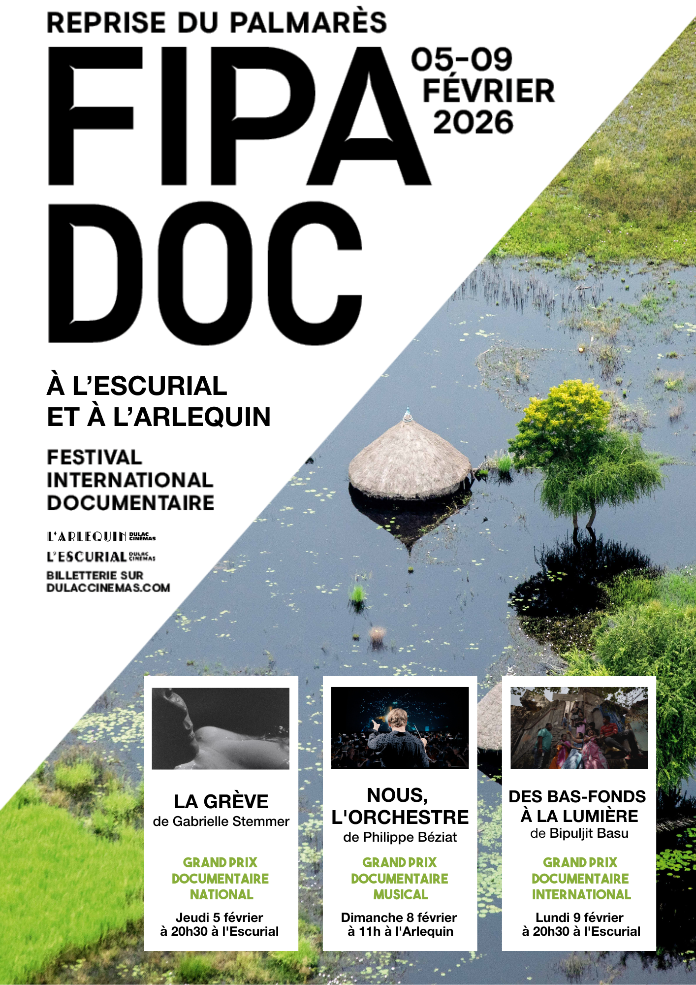 Reprise du palmarès FIPADOC 2026 - Festival international documentaire