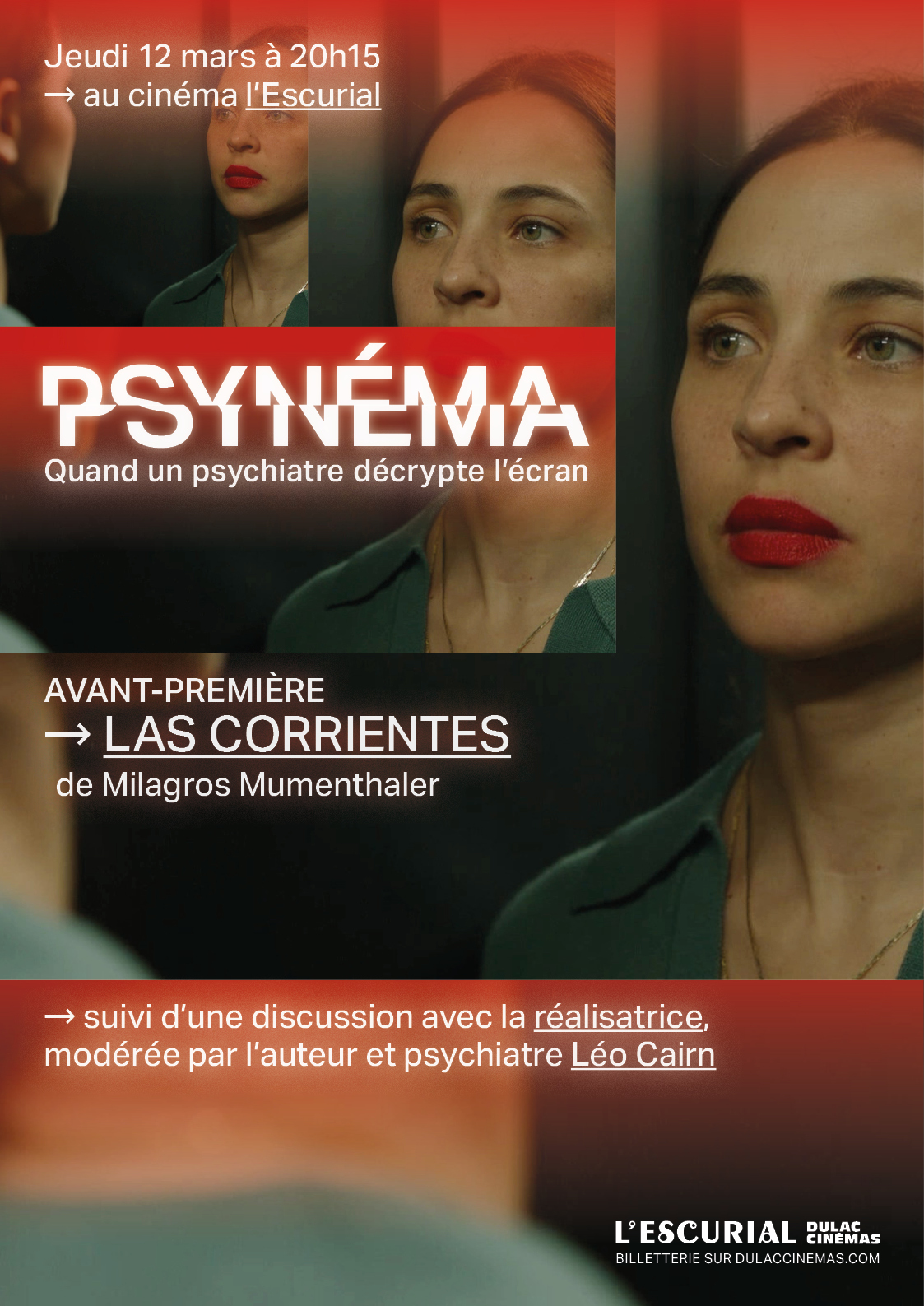 PSYNÉMA / AVANT-PREMIÈRE : LAS CORRIENTES de Milagros Mumenthaler, suivie d'une discussion avec la réalisatrice, modérée par Léo Cairn