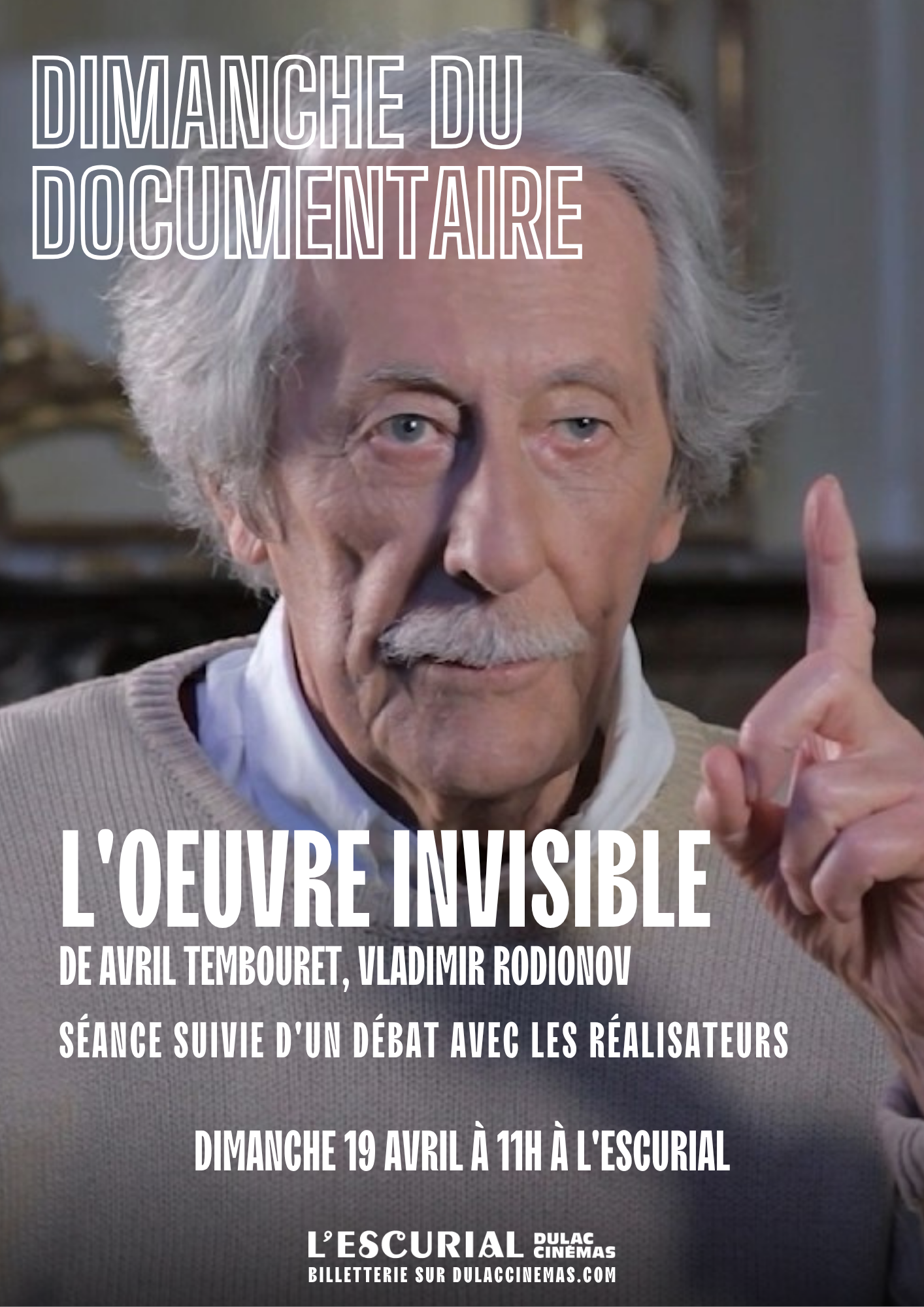 Dimanche du Documentaire : L'Œuvre invisible en présence des réalisateurs Avril Tembouret et Vladimir Rodionov