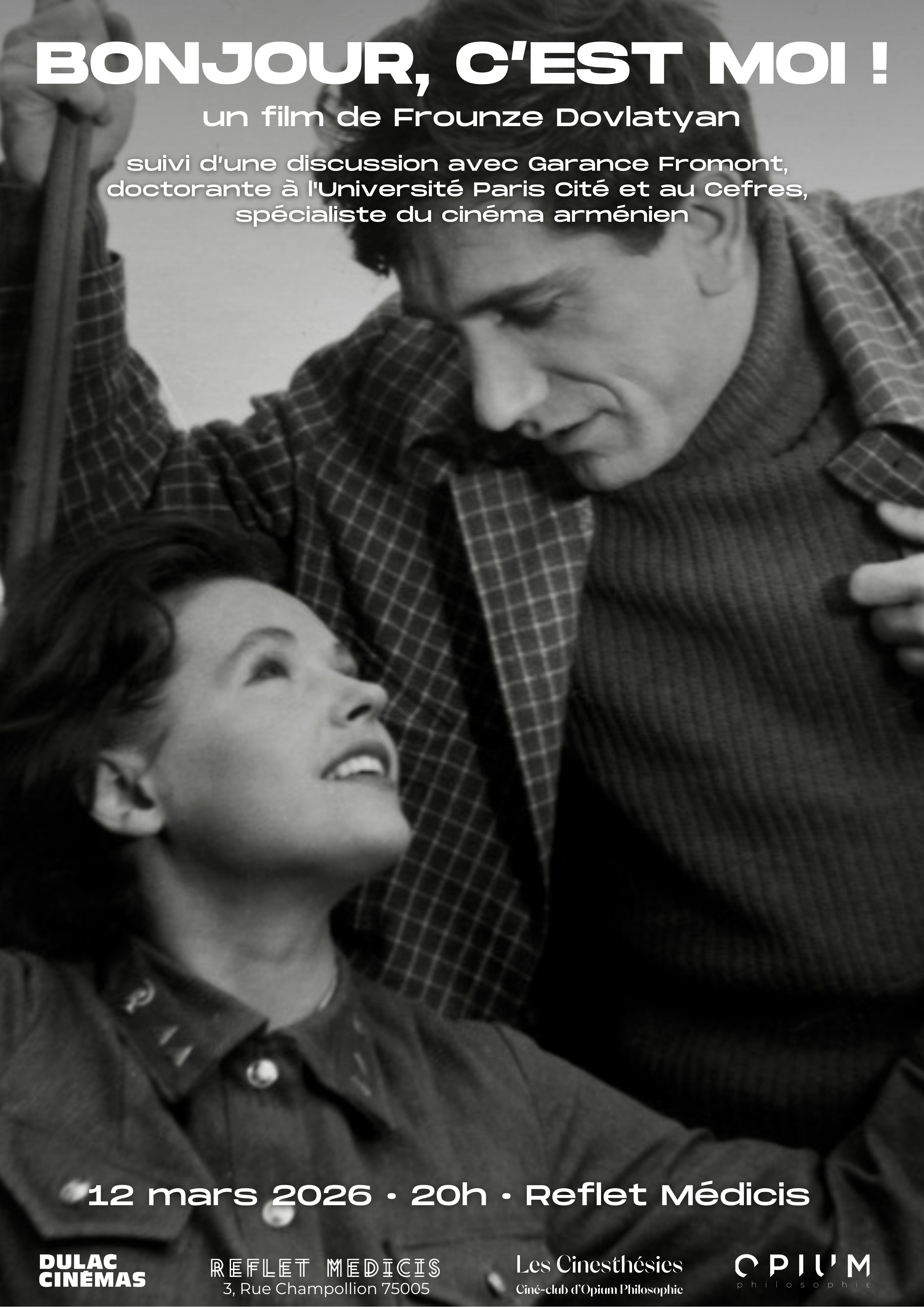 LES CINESTHÉSIES d'Opium Philosophie : BONJOUR, C'EST MOI ! de Frounze Dovlatyan