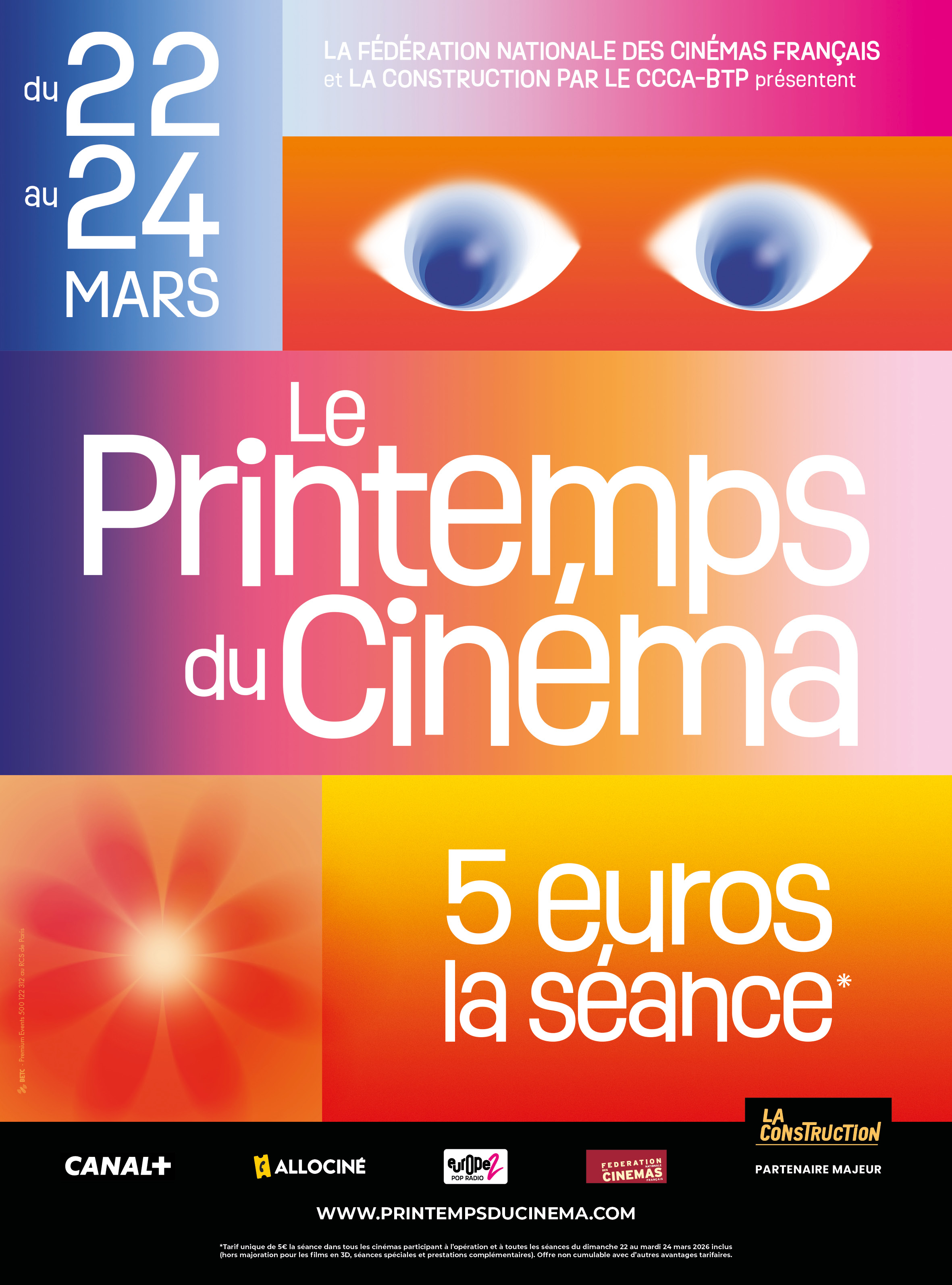 LE PRINTEMPS DU CINÉMA 2026 - 5€ la séance dans tous vos cinémas ! 