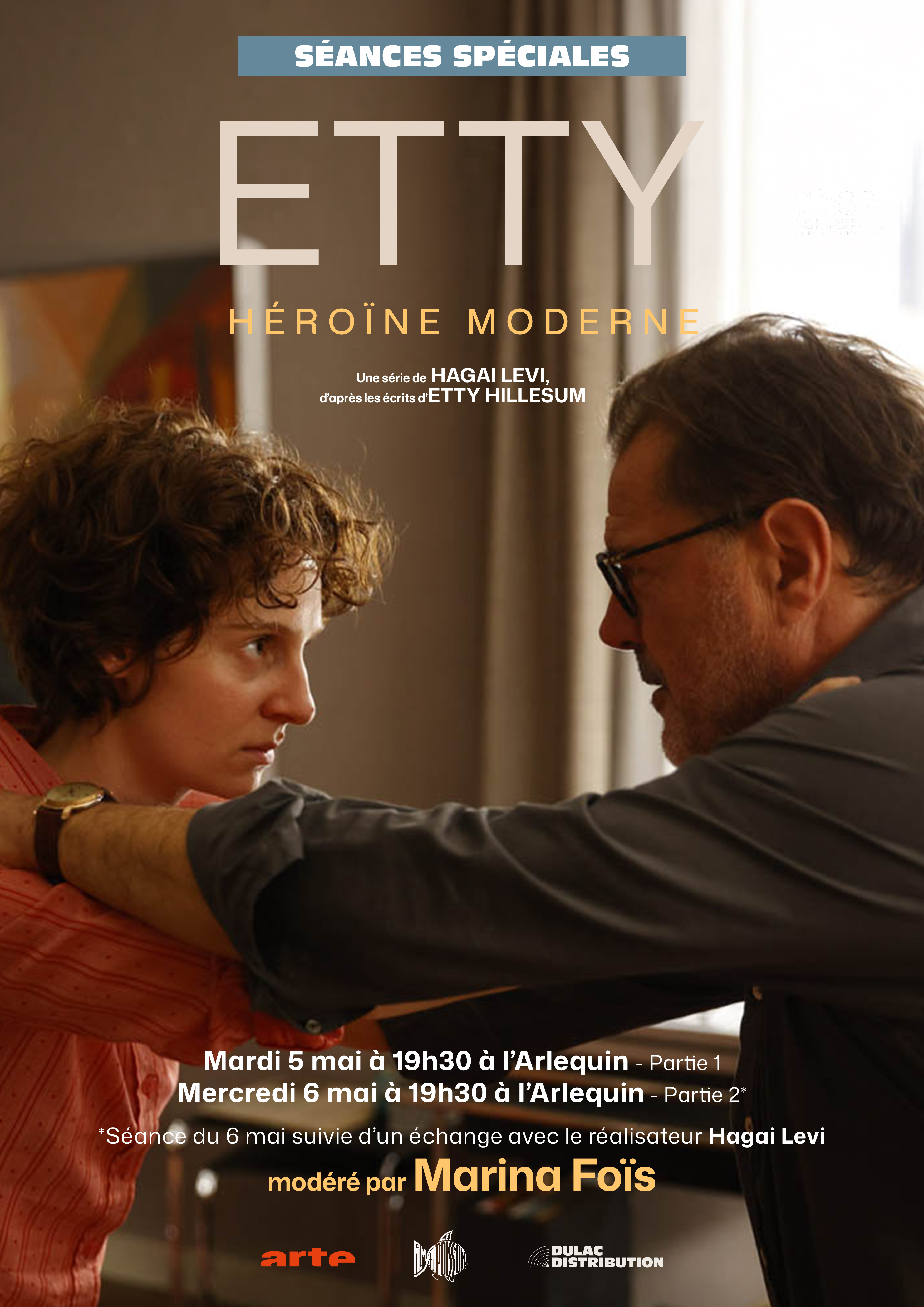 SÉANCES SPÉCIALES : ETTY  parties 1&2 de Hagai Levi, en présence du réalisateur