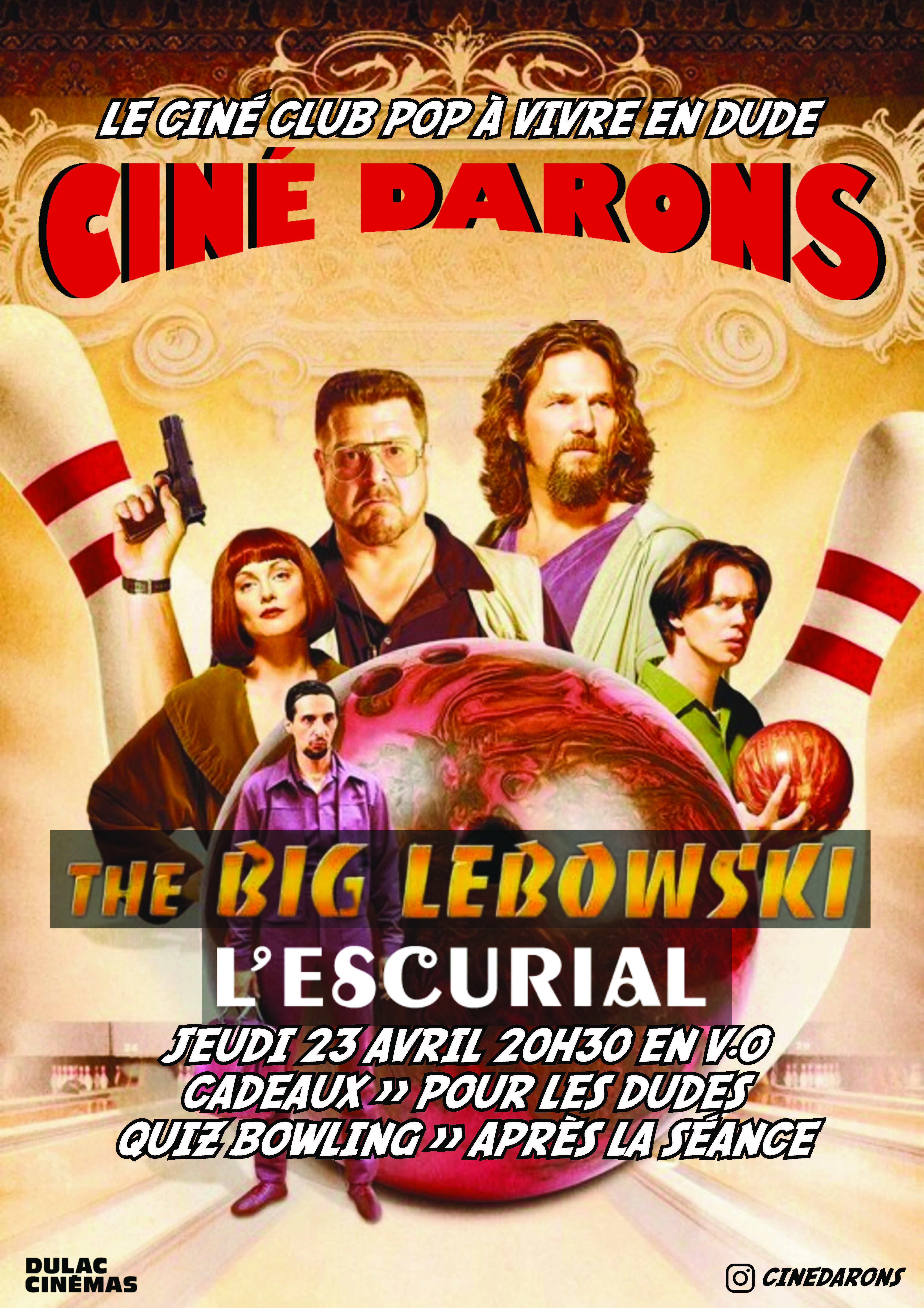 Big lebowski ciné-darons freres coen comedie