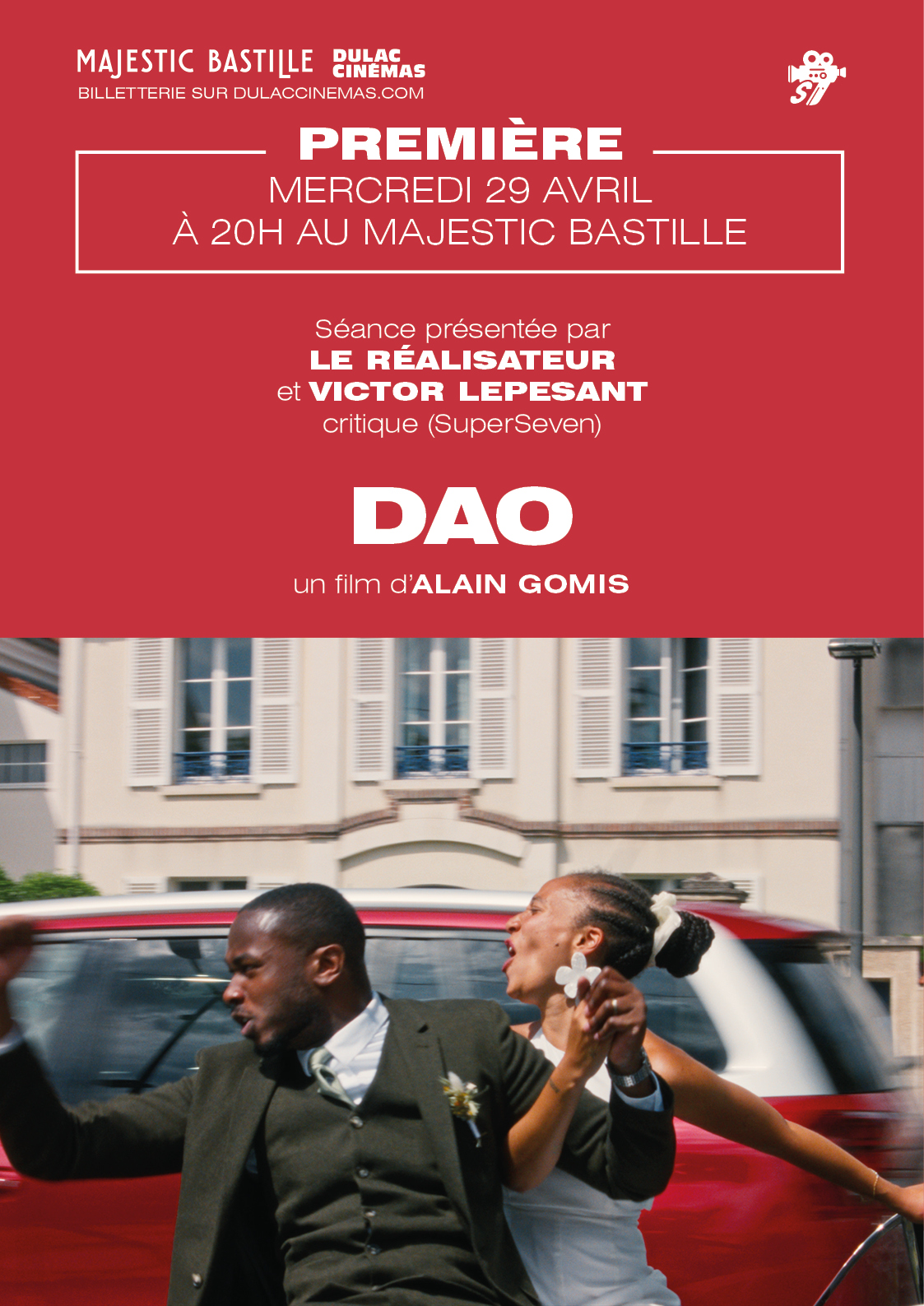 PREMIÈRE avec SuperSeven : DAO d'Alain Gomis, présentée par le réalisateur et Victor Lepesant de SuperSeven