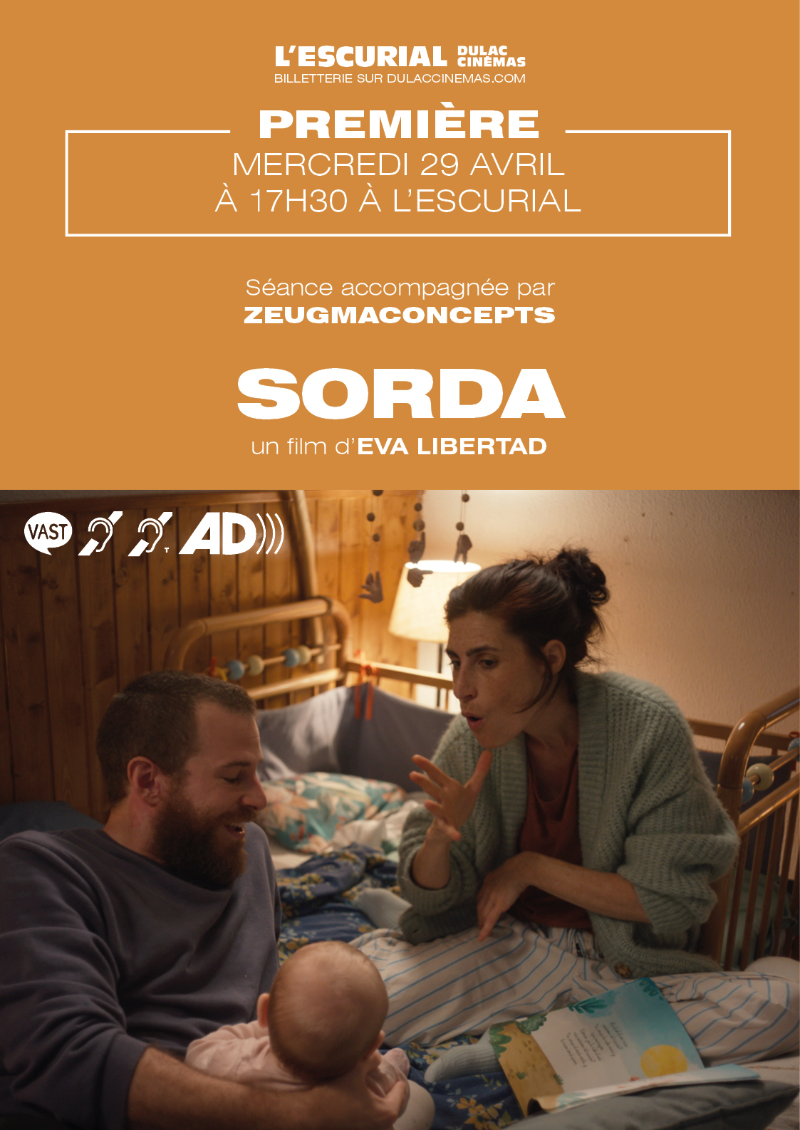 PREMIÈRE : SORDA de Eva Libertad, accompagnée par ZeugmaConcepts
