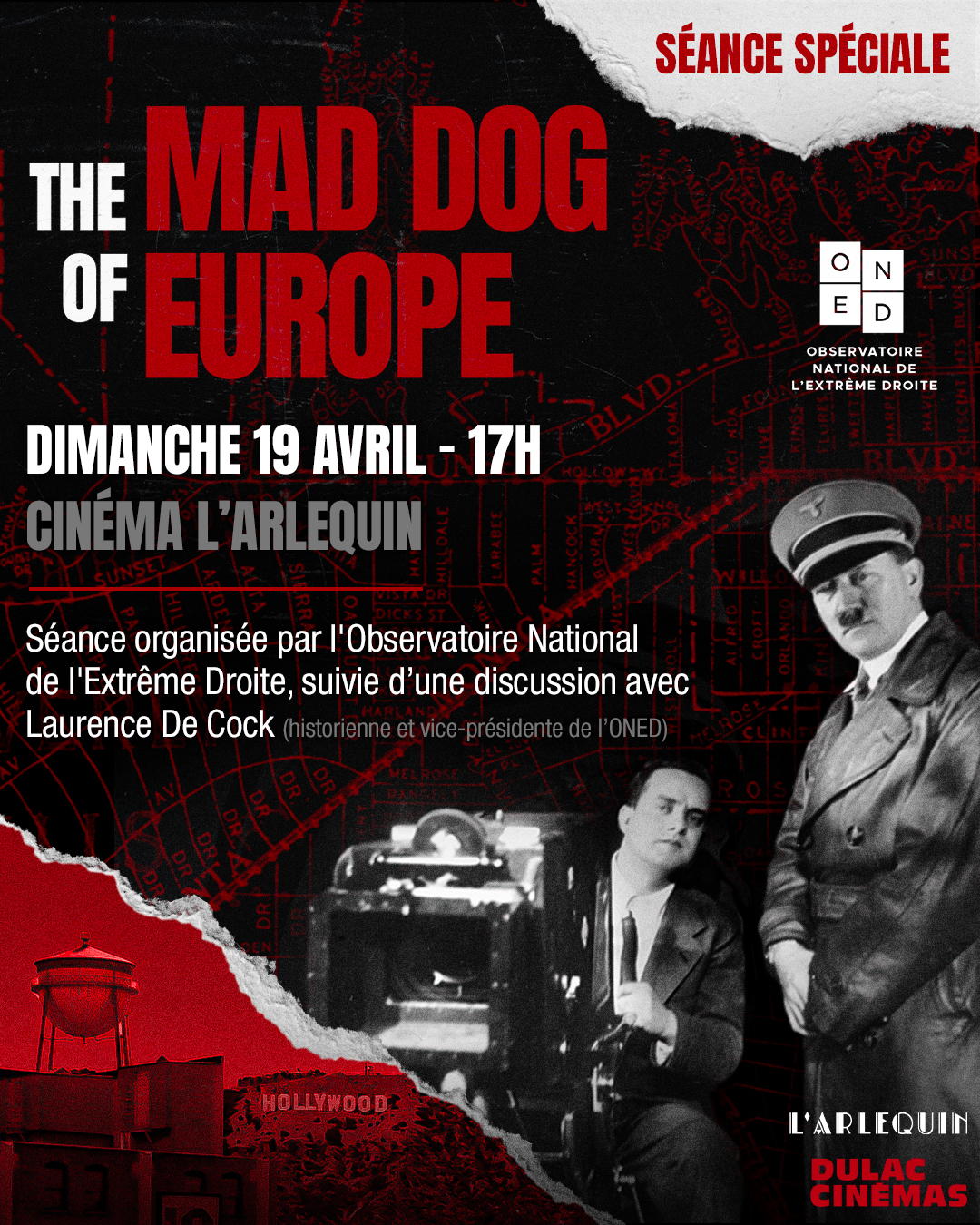 SÉANCE SPÉCIALE : THE MAD DOG OF EUROPE de Rubika Shah, organisée par l'Observatoire National de l'Extrême Droite, suivie d'une discussion avec Laurence De Cock