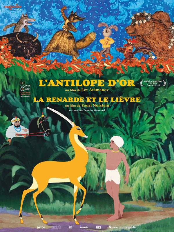 L'Antilope d'or, la renarde et le lièvre