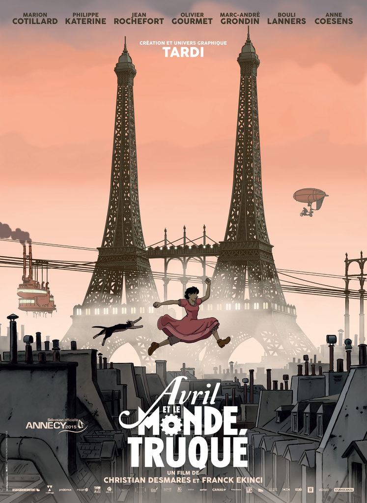 Avril et le monde truqué