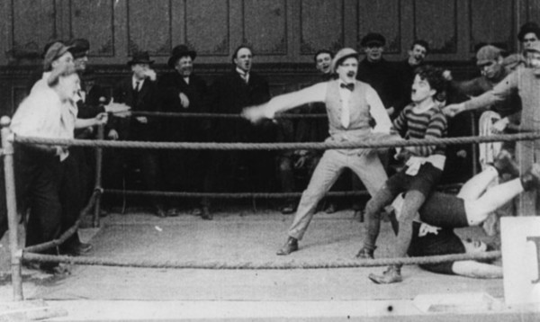 Charlot boxeur